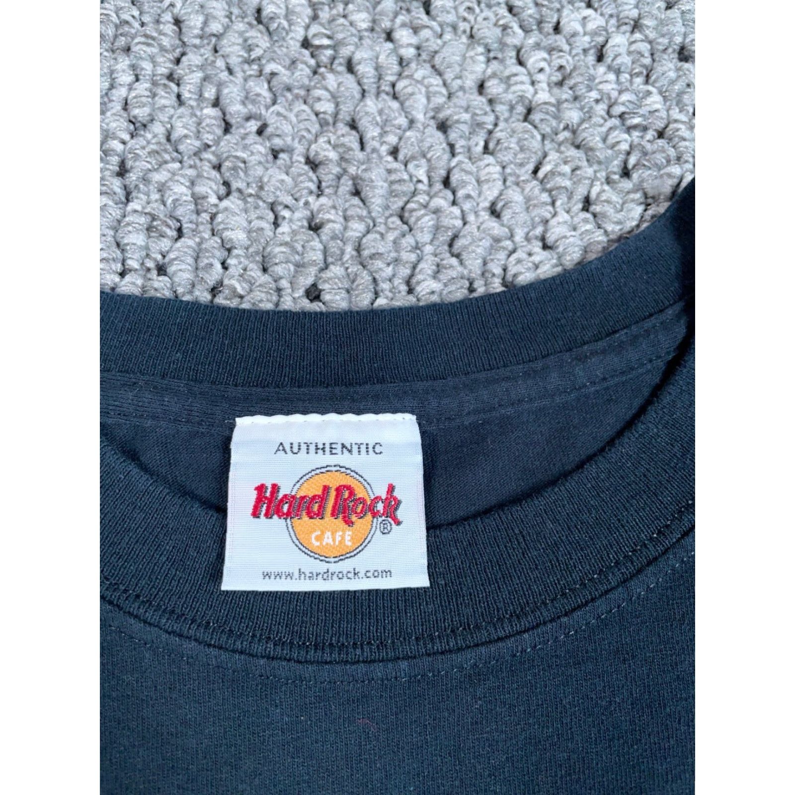 Hard Rock Cafe VINTAGE Hard Rock Cafe Louisville Logo T-Shirt Adult XL Black Raised Graphic Official Size US XL / EU 56 / 4 - 3 Thumbnail