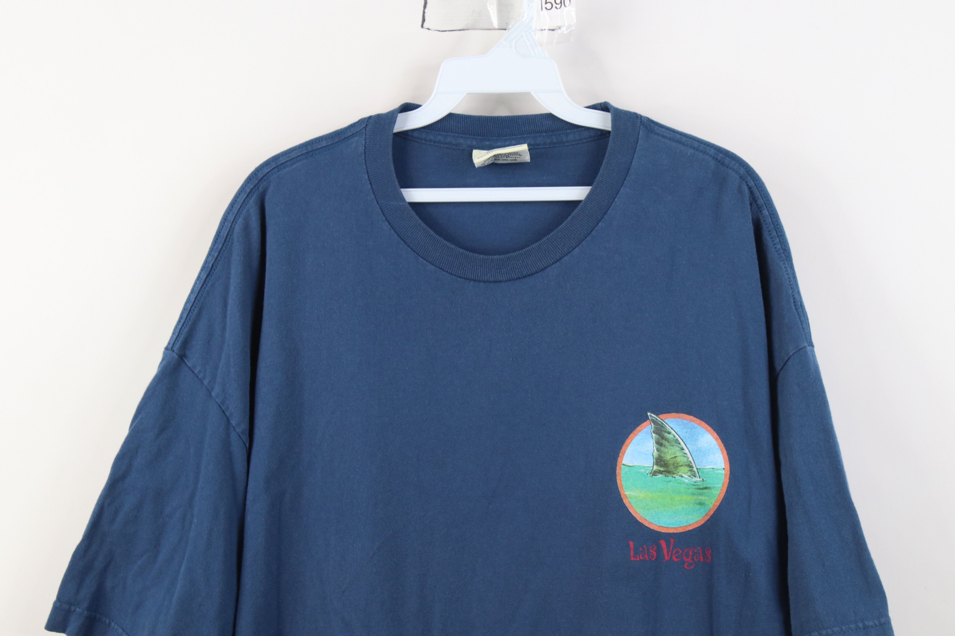 Vintage Vintage Y2K Jimmy Buffett Margaritaville Las Vegas T-Shirt Size US XXL / EU 58 / 5 - 2 Thumbnail