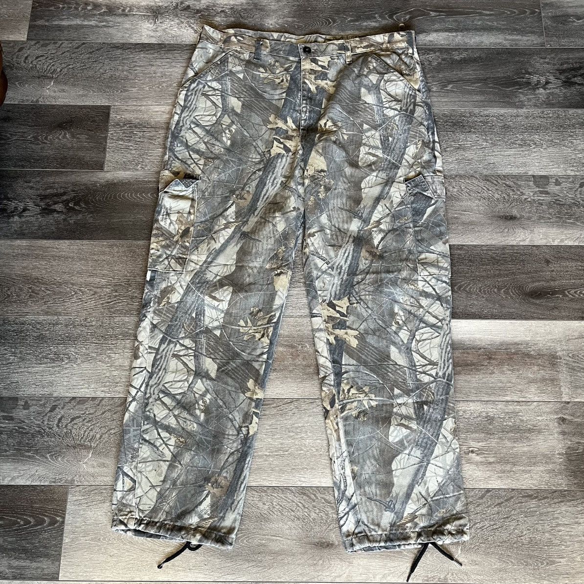 Realtree Vintage 1990s Liberty Realtree Hardwoods Cargo Camo Pants Size US 38 / EU 54 - 2 Thumbnail