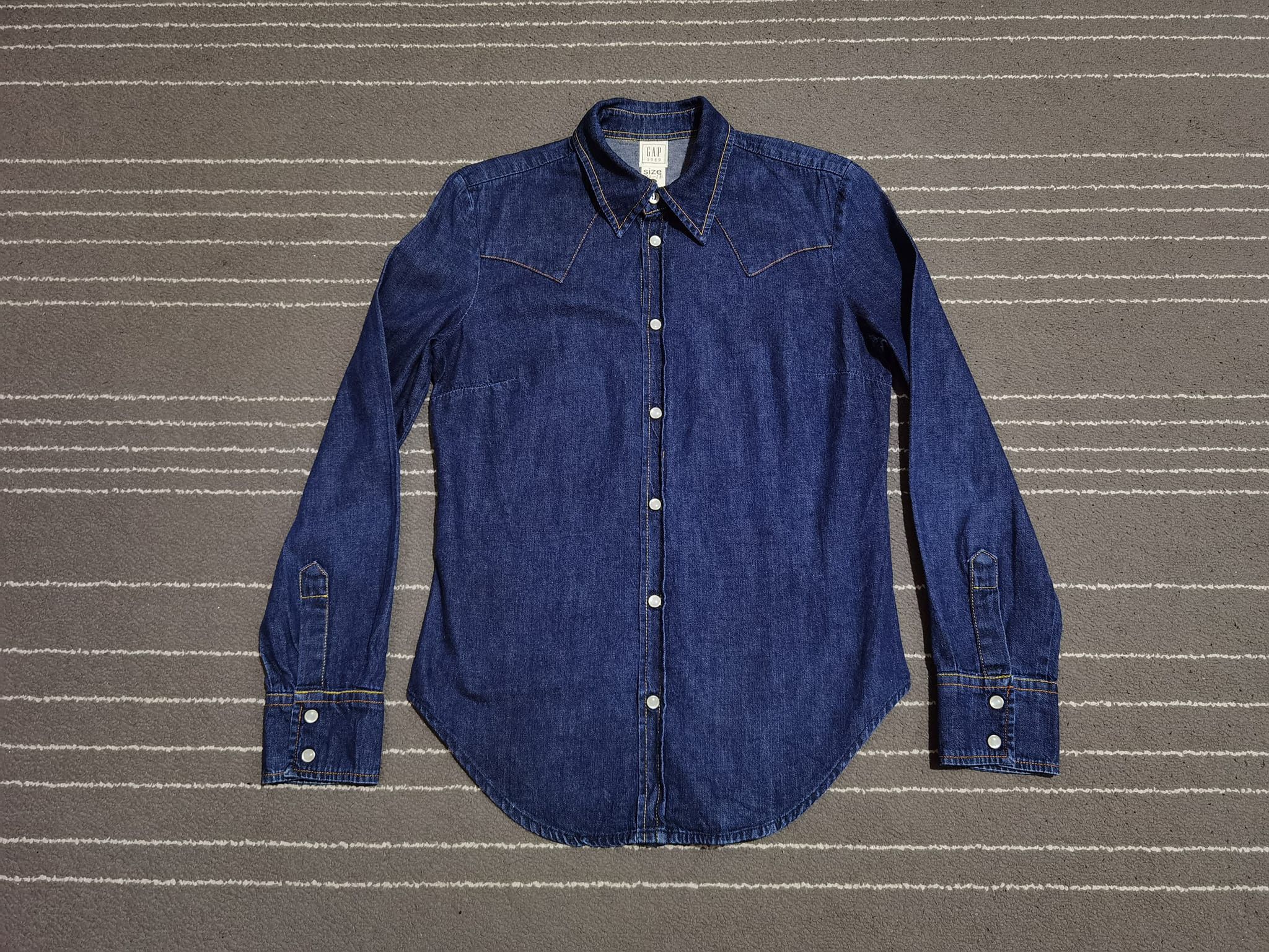Gap GAP 1969 western denim Italy woman XS 2411 Size XS / US 0-2 / IT 36-38 - 3 Thumbnail