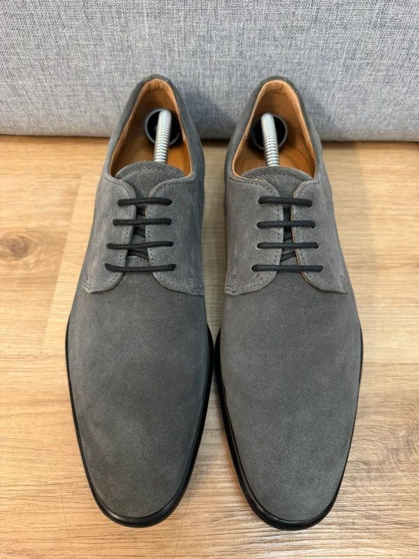 Ecco ECCO Citytray Derby Suede Grey Lace Ups 42 like new Size US 9 / EU 42 - 4 Thumbnail