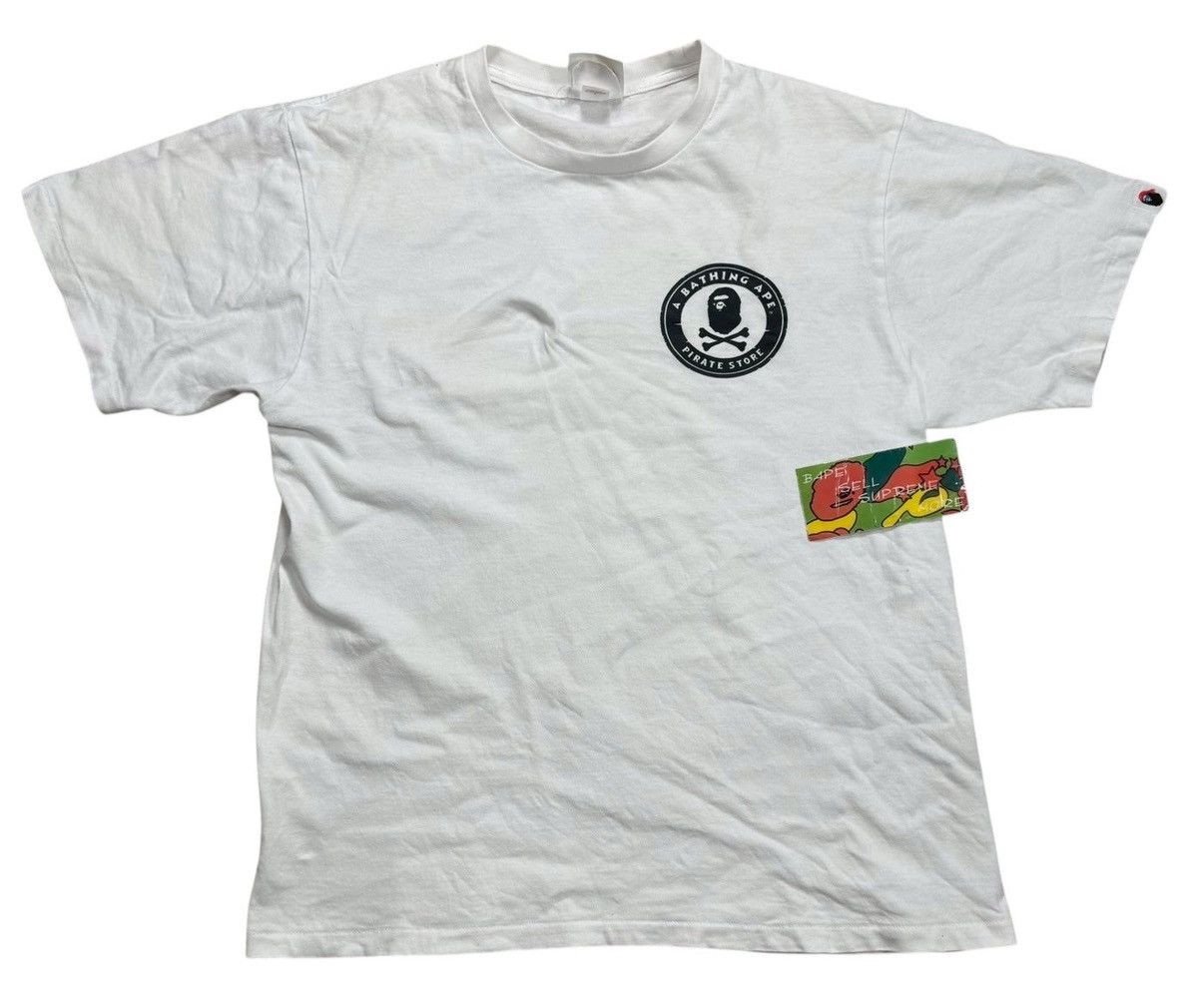 Bape BAPE Pirates Print T-shirts White Size US M / EU 48-50 / 2 - 1 Thumbnail