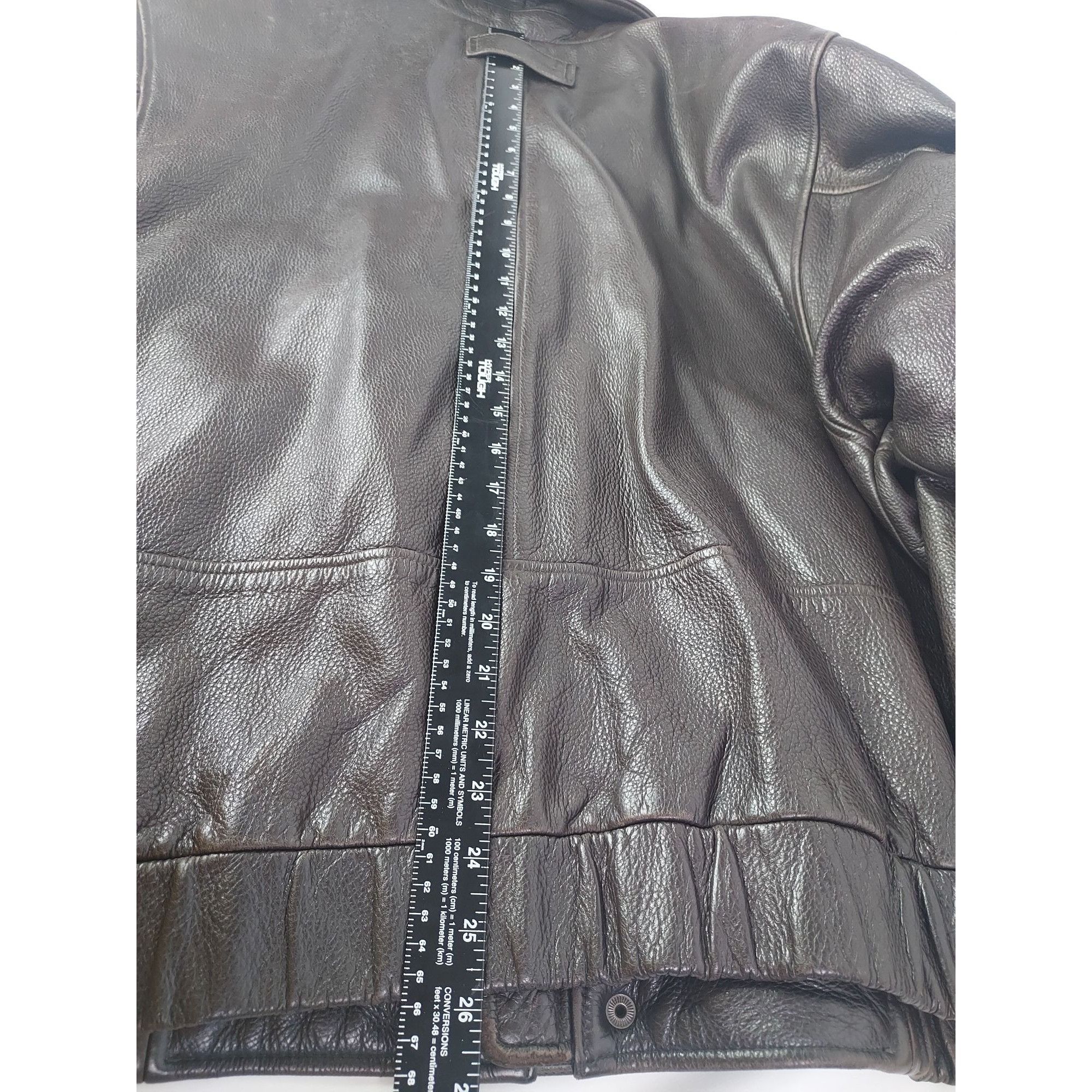Eddie Bauer Eddie Bauer Men's Leather Jacket L Brown Genuine Leather Dis Size US L / EU 52-54 / 3 - 21 Thumbnail