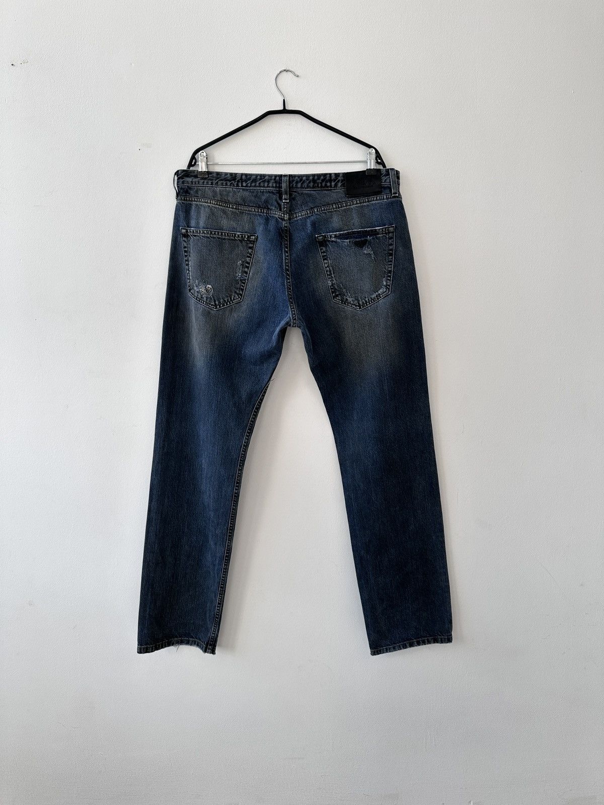 Emporio Armani Emporio Armani Sean Basic Fit Jeans Mens Size 38 Blue Denim Size US 38 / EU 54 - 9 Thumbnail