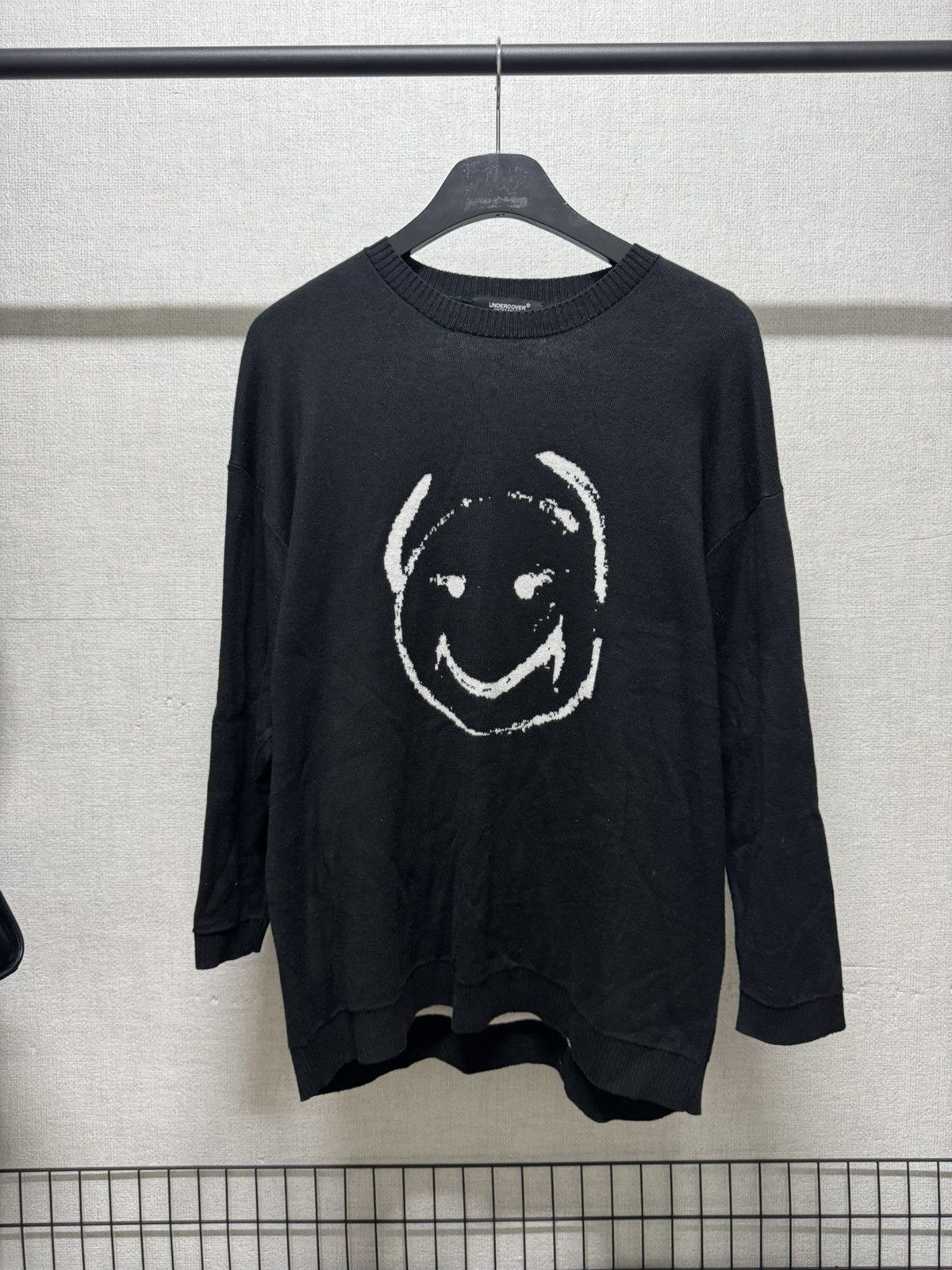 Undercover Undercover long sleeve knit shirt black Size US XL / EU 56 / 4 - 1 Thumbnail