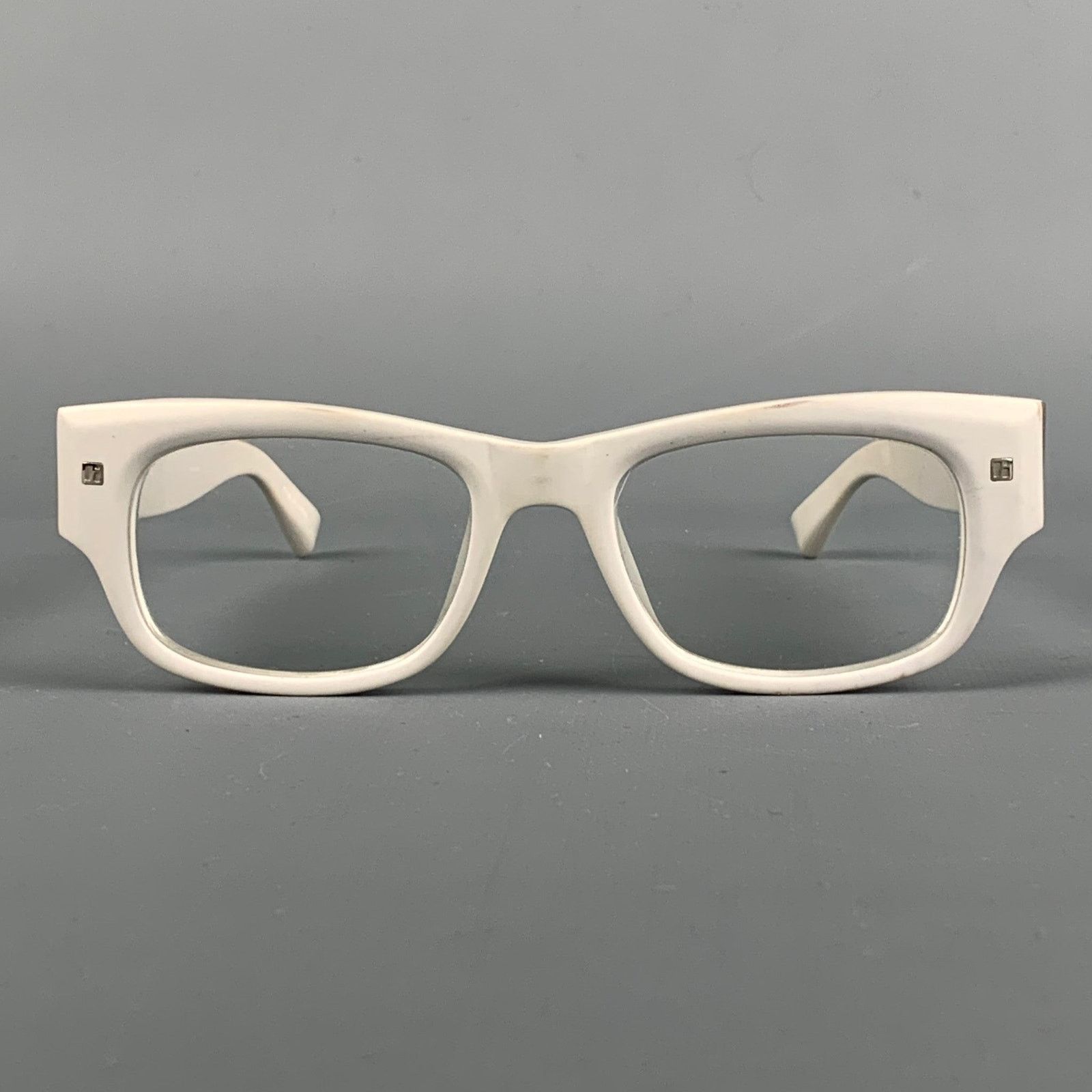 Linda Farrow LINDA FARROW Luxe Light Gray Acetate Frames Size ONE SIZE - 1 Thumbnail