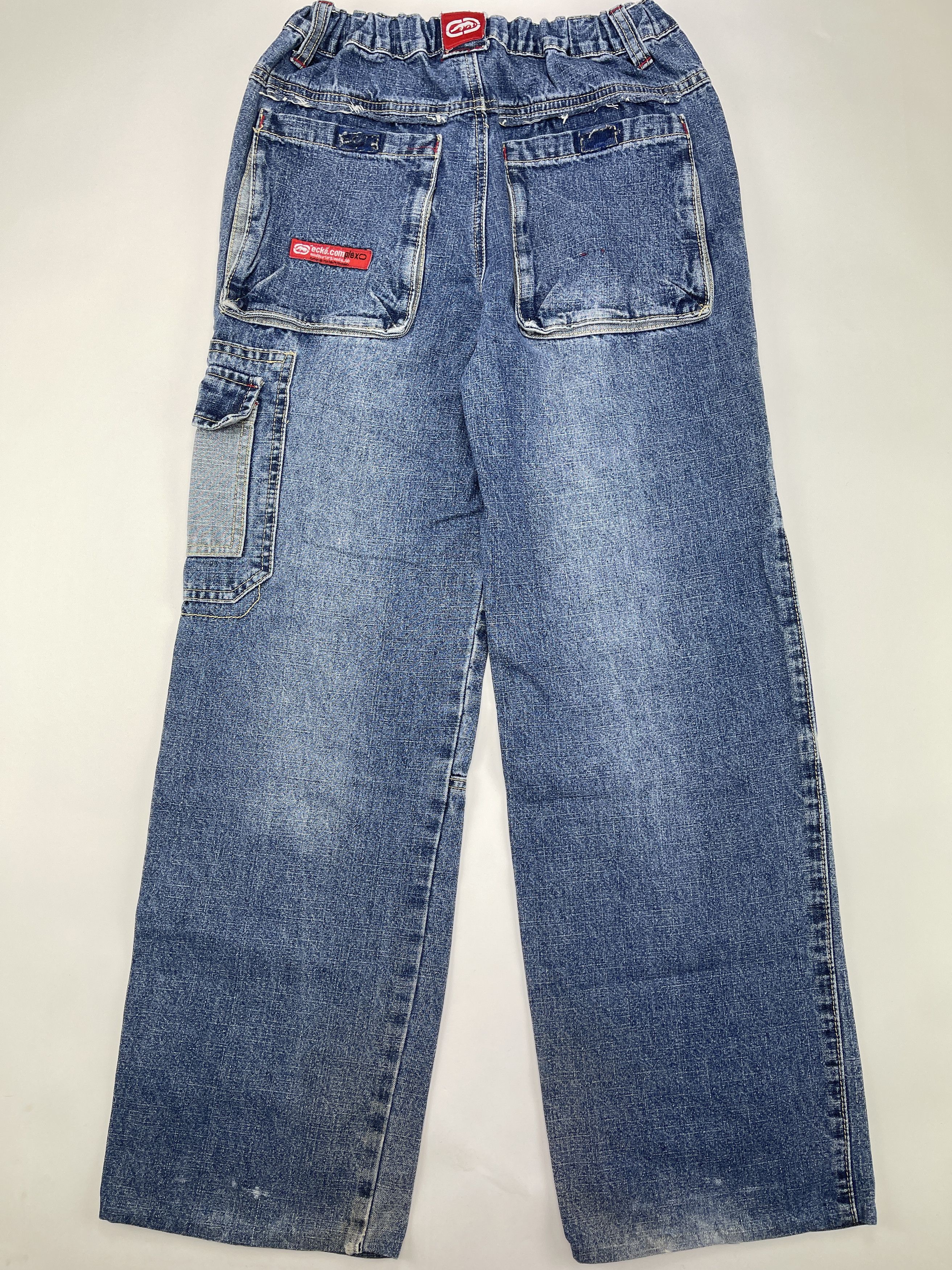 Ecko Unltd. Ecko Unltd jeans, baggy, vintage 90s hip hop skater Y2K W 24 Size US 26 / EU 42 - 1 Thumbnail