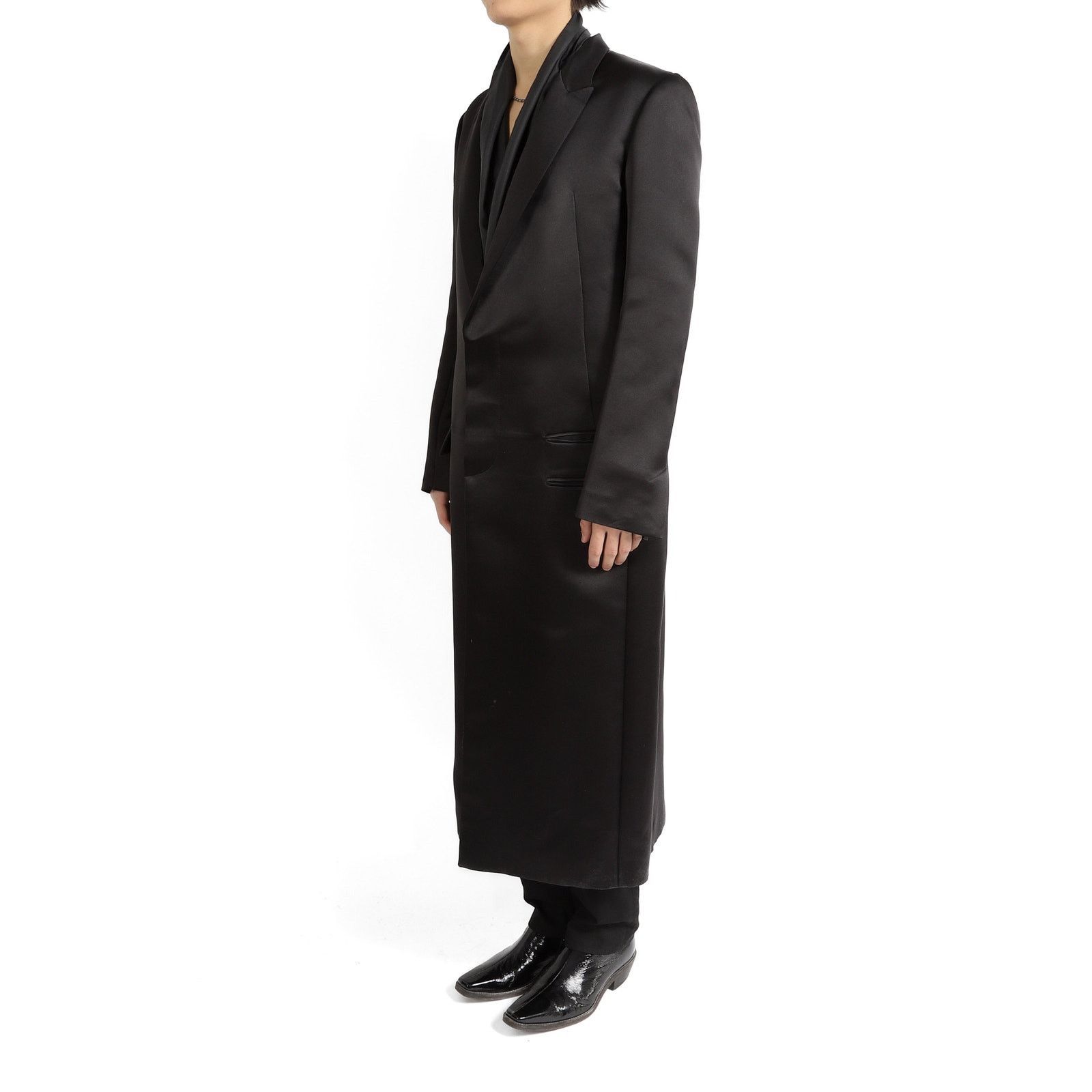 Haider Ackermann FW20 Black Taroni Coat 1 of 1 Prototype Size US S / EU 44-46 / 1 - 2 Thumbnail