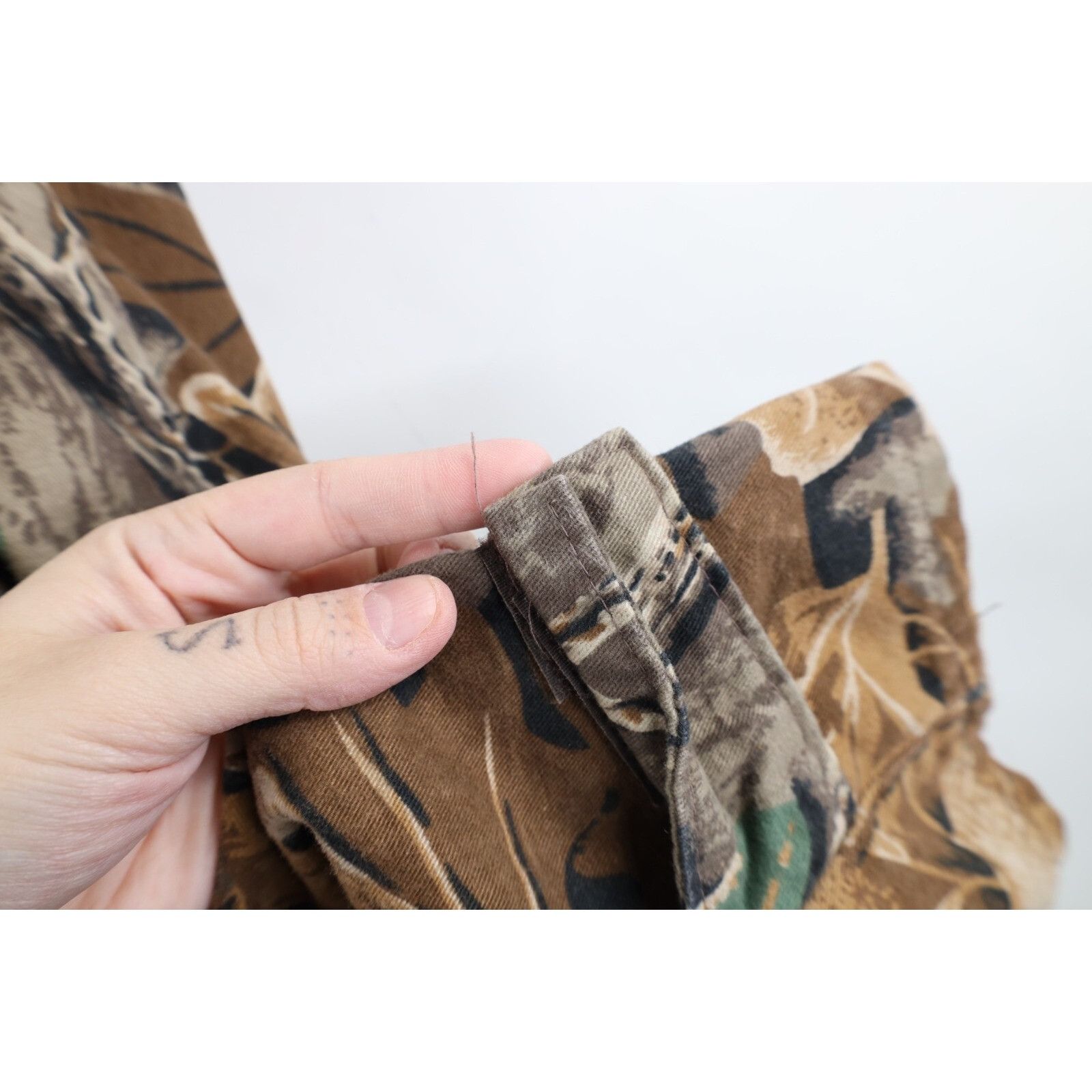 Vintage × Walls Vintage 90s Walls Faded Advantage Camouflage Coveralls Size US 38 / EU 54 - 10 Thumbnail