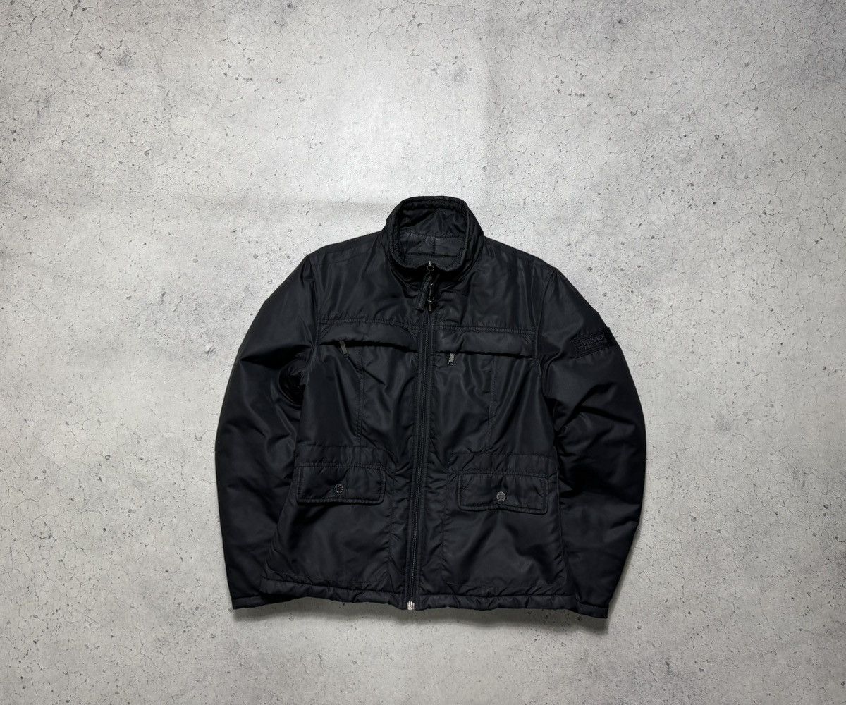 Versace Jeans Couture Versace Jeans Couture Black Bomber Puffer Jacket Vintage Size US S / EU 44-46 / 1 - 1 Thumbnail