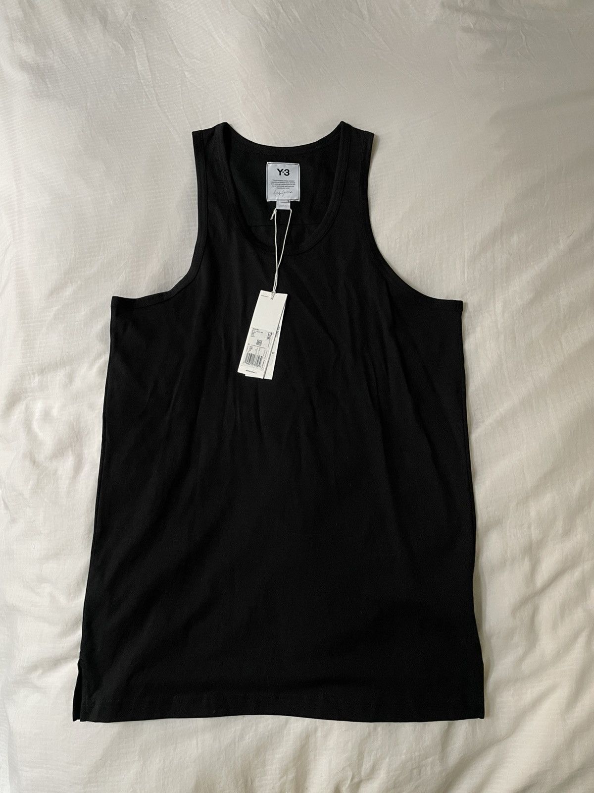 Y-3 Y-3 Men’s Black Logo Tank Top Size US S / EU 44-46 / 1 - 3 Thumbnail