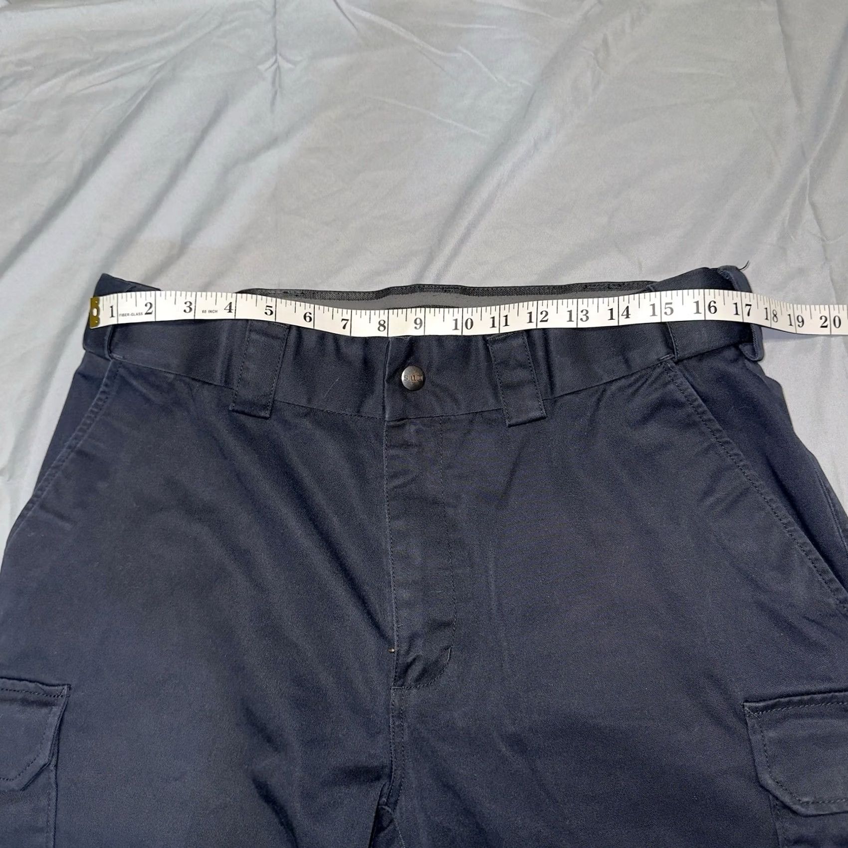 Vintage 5.11 Tactical Pants - Navy Unhemmed Size 36 Mens Regular Straight Cargo 5-Pocket Canvas Size US 36 / EU 52 - 4 Thumbnail