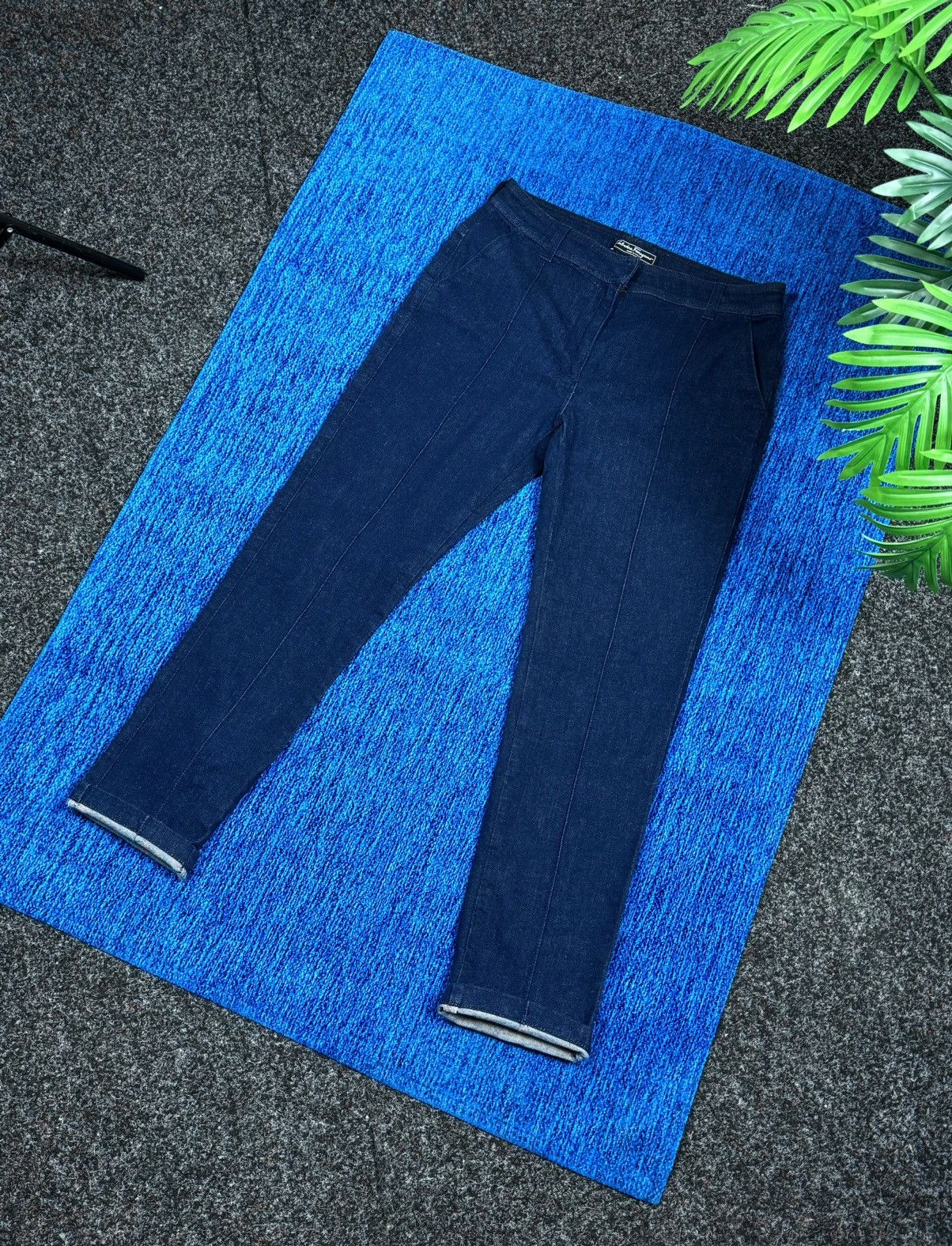 Designer × Salvatore Ferragamo SALVATORE FERRAGAMO JEANS WOMEN LUXURY SIZE 44 Made in Italy Size 30" / US 8 / IT 44 - 6 Thumbnail
