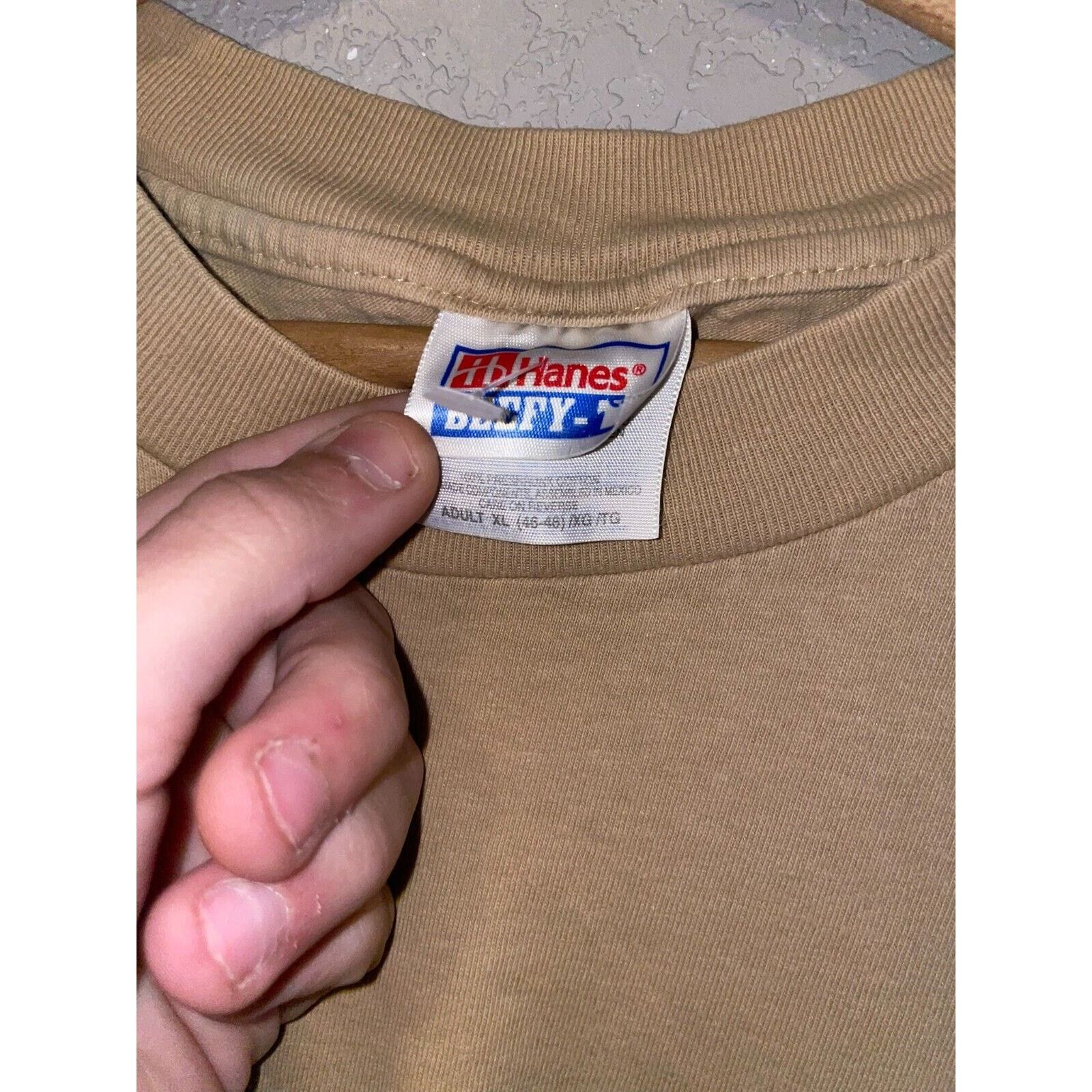 Hanes Vintage Oopsla Shirt '99 Addison Wesley Brown Tee VTG 90s XL Size US XL / EU 56 / 4 - 3 Thumbnail