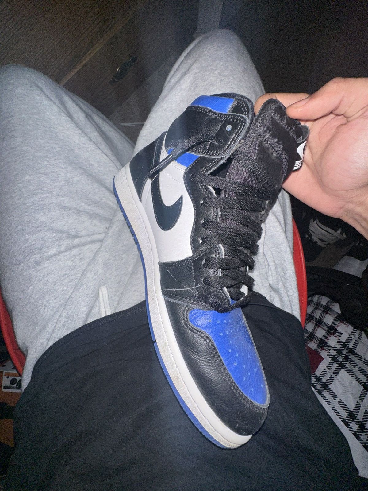 Air Jordan 1 Retro High OG 'Royal Toe'