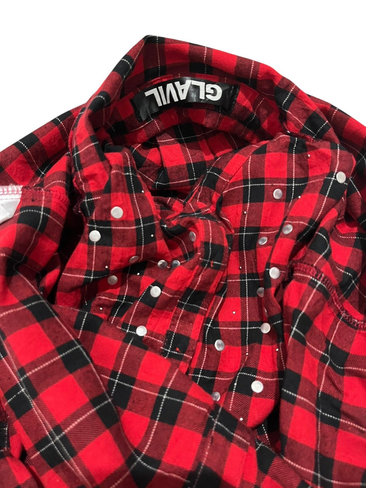 Japanese Brand GLAVIL Studded flanel punk Size S / US 4 / IT 40 - 3 Thumbnail