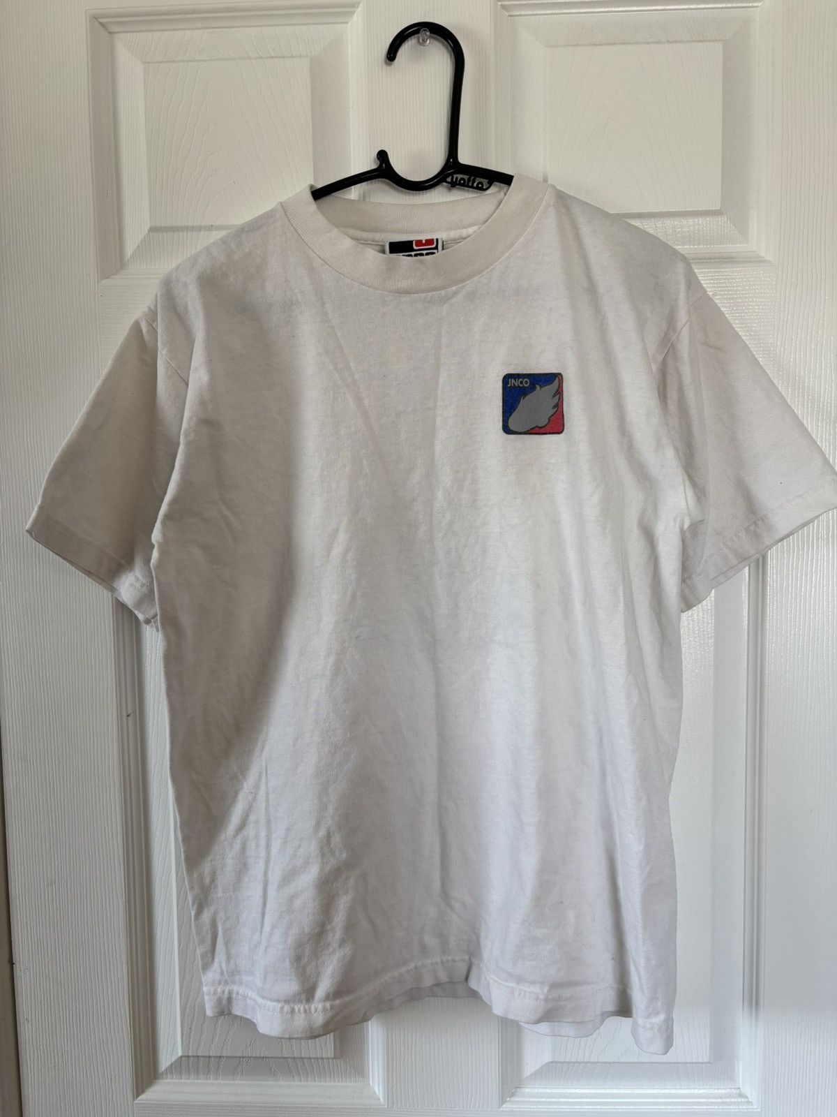 JNCO *RARE* VINTAGE 90s JNCO FLAME HEAD TEE Size US L / EU 52-54 / 3 - 1 Thumbnail