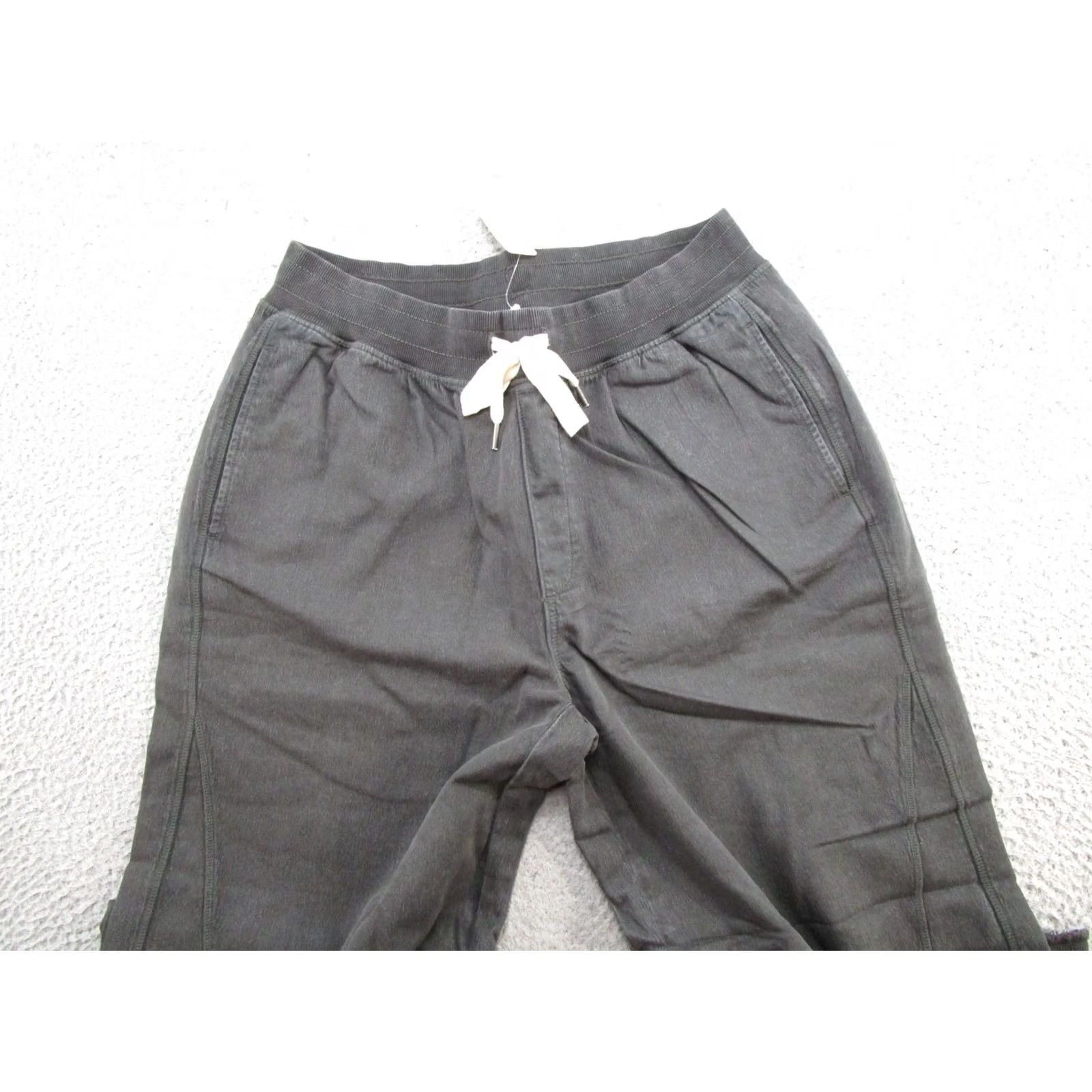 Vintage Aerie Wide Leg Sweatpants Womens L Black Pull On Lounge Athleisure NEW Size 36" / US 14 / IT 50 - 3 Thumbnail