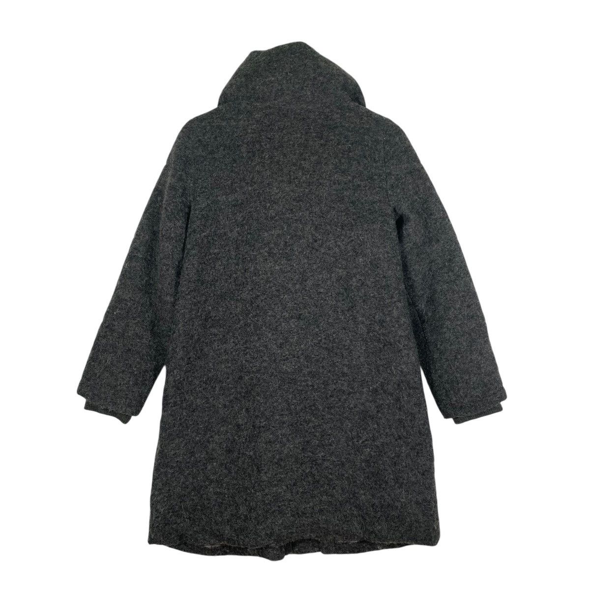 Max Mara Bliss Point Grey Wool Coat, Manifattura Mac & Co. Italy, Size M / US 6-8 / IT 42-44 - 11 Thumbnail