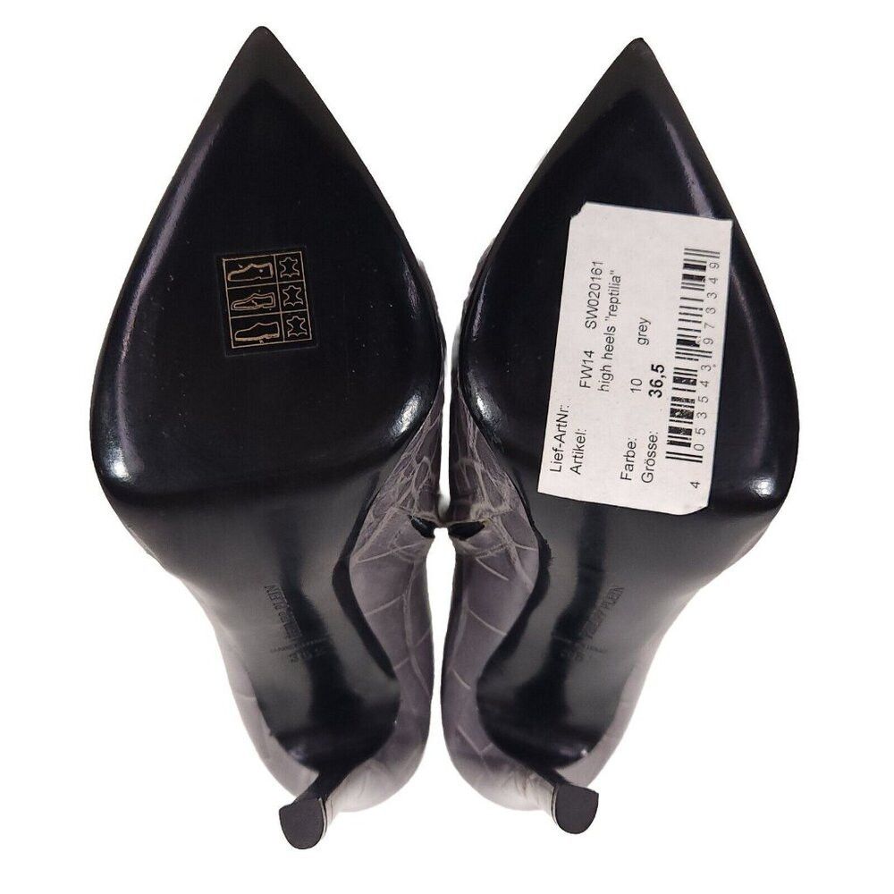 Philipp Plein Philipp Plein GoldJunge Reptilia Croc Bootie Heel 36.5 6 Size US 6 / IT 36 - 7 Thumbnail