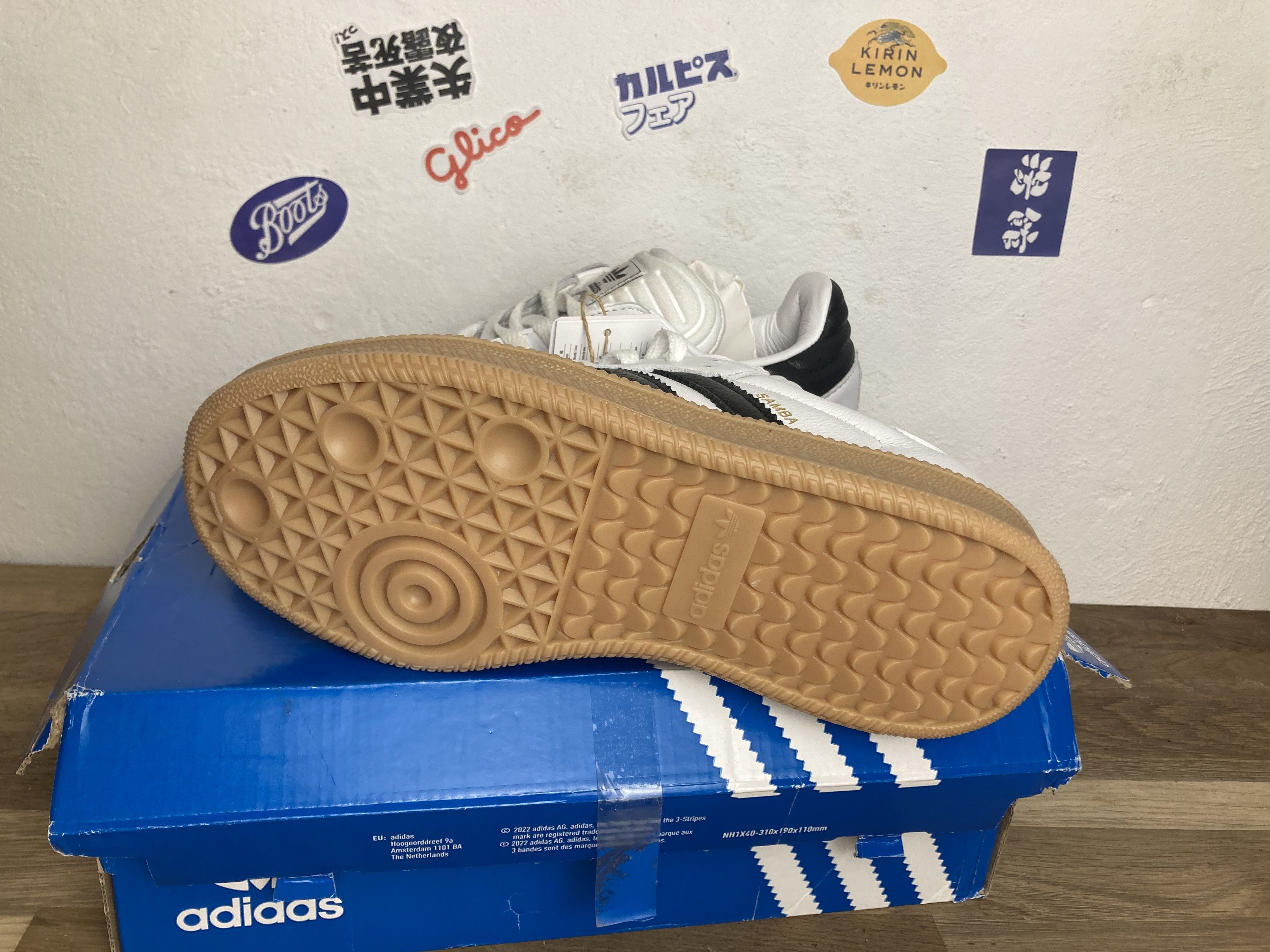 Adidas Womens Adidas sambae xlg US 6 Leather Like New EU 38.5 Size US 6 / IT 36 - 2 Thumbnail