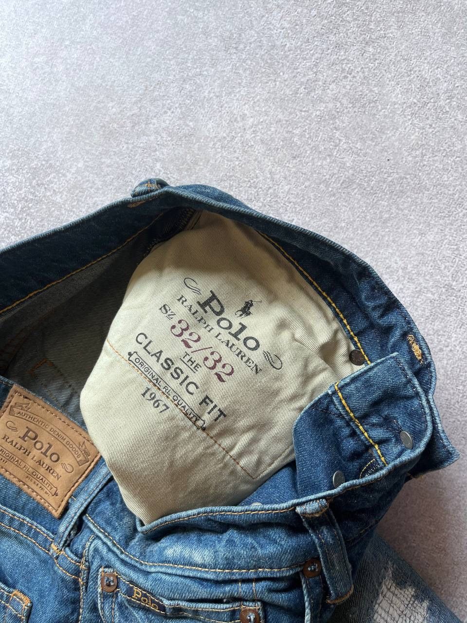 Polo Ralph Lauren Vintage Polo Ralph Lauren Baggy Patchwork Denim Jeans 32 Size US 32 / EU 48 - 10 Thumbnail