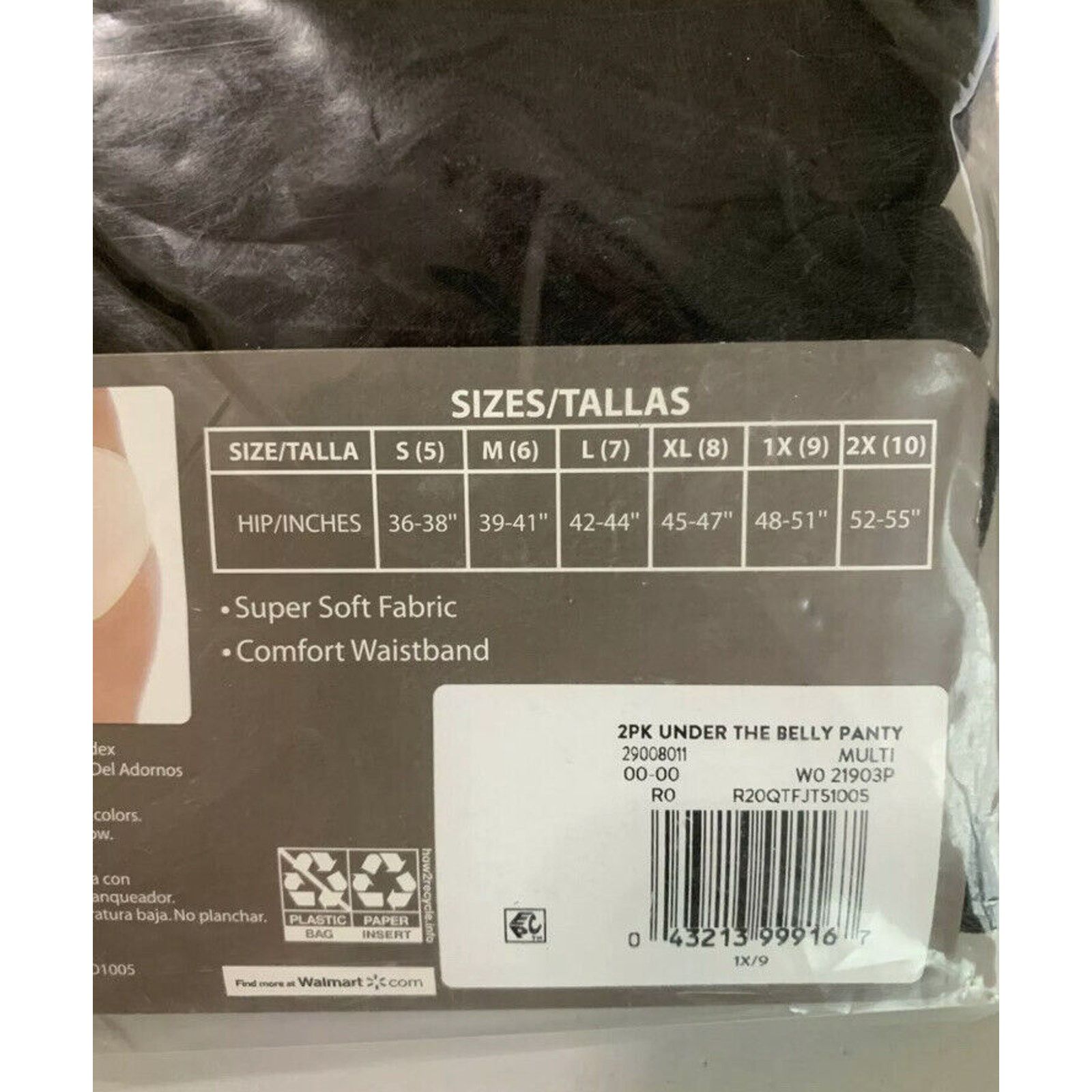 Other Pair Secret Treasures Maternity Panty crossover Under Belly Size 26" / US 2 / IT 38 - 7 Thumbnail