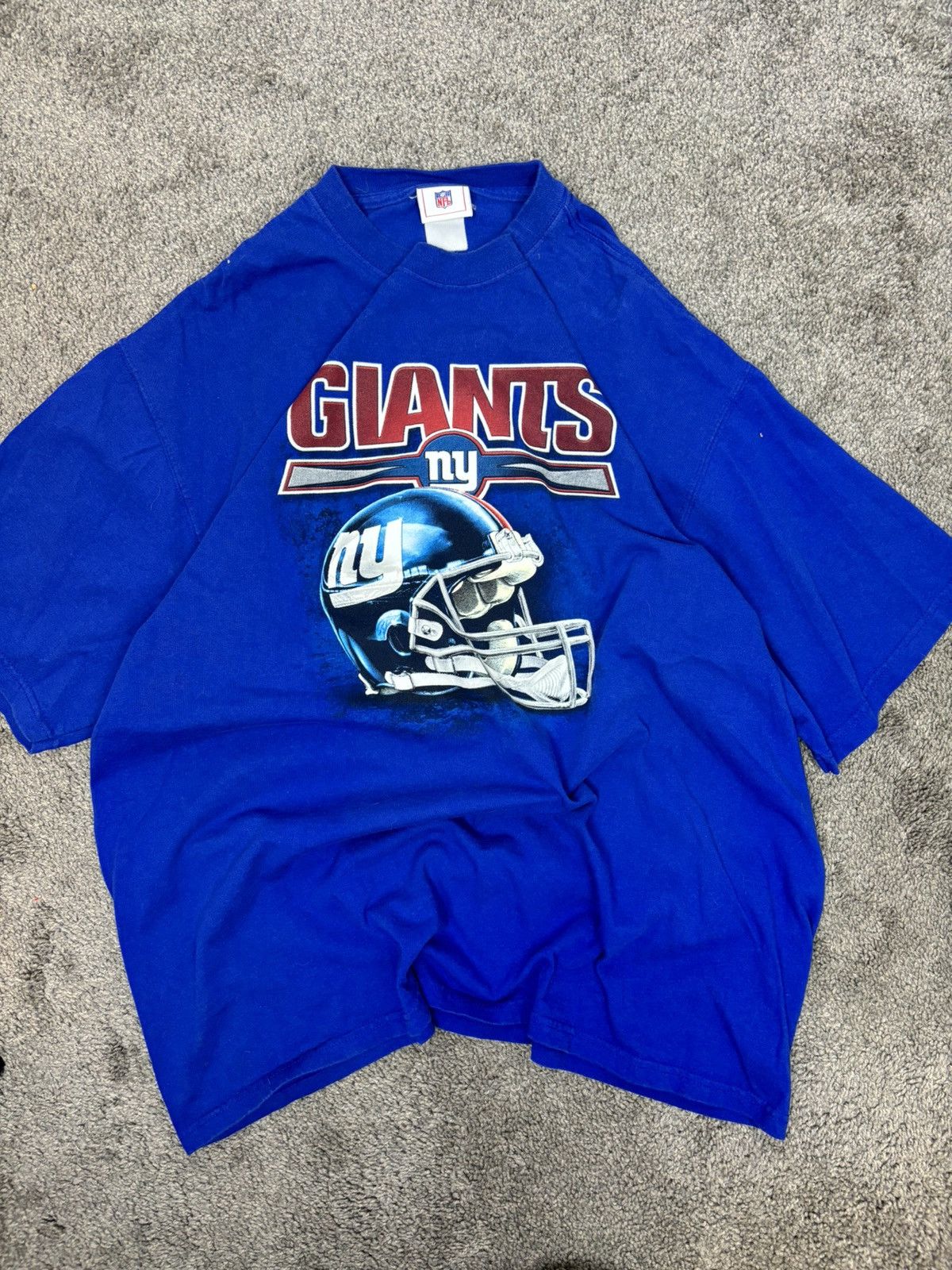 NFL × Vintage Y2k nfl new york giants tshirt Size US XL / EU 56 / 4 - 1 Thumbnail