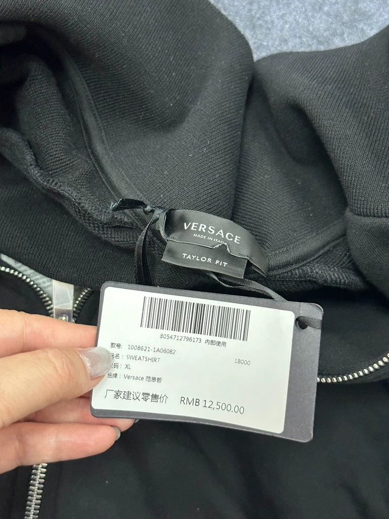 Versace Versace Black jacket and sweatshirt Size US XL / EU 56 / 4 - 6 Thumbnail