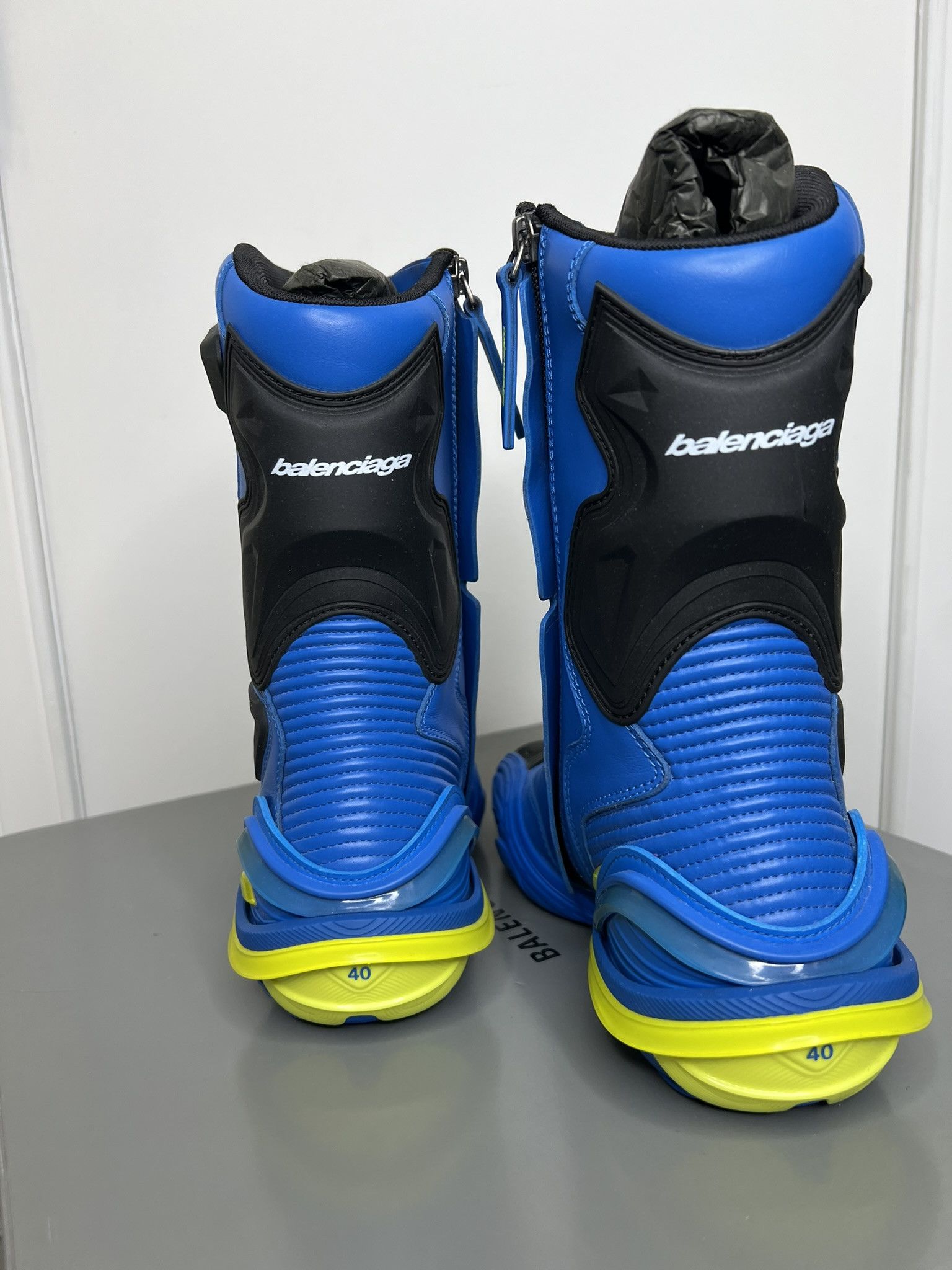 Balenciaga Balenciaga Tyrex Moto Biker Boots sz 40 Size US 7 / EU 40 - 4 Thumbnail