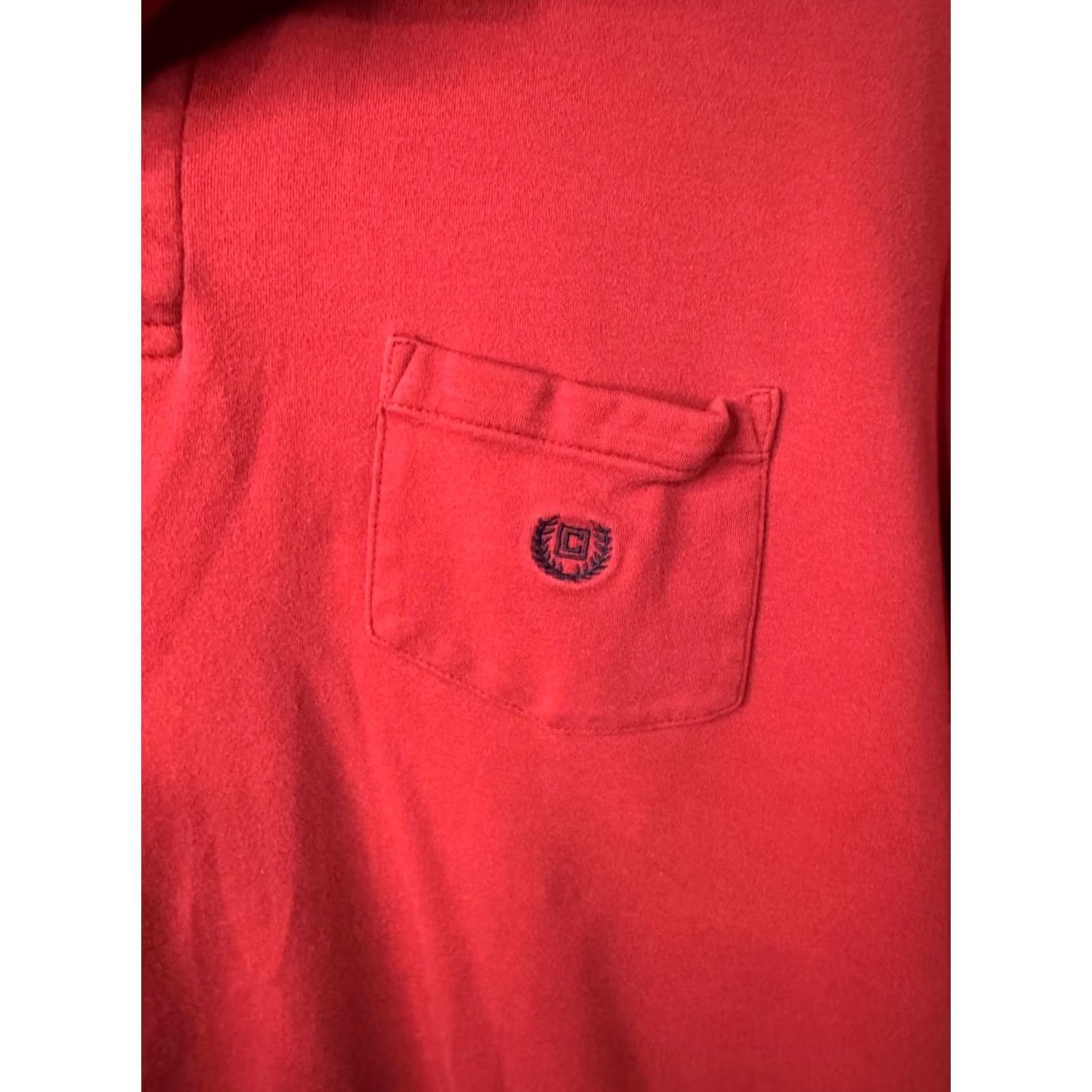 Chaps Chaps Men's Red Cotton Polo Shirt Size Large Size US L / EU 52-54 / 3 - 2 Thumbnail