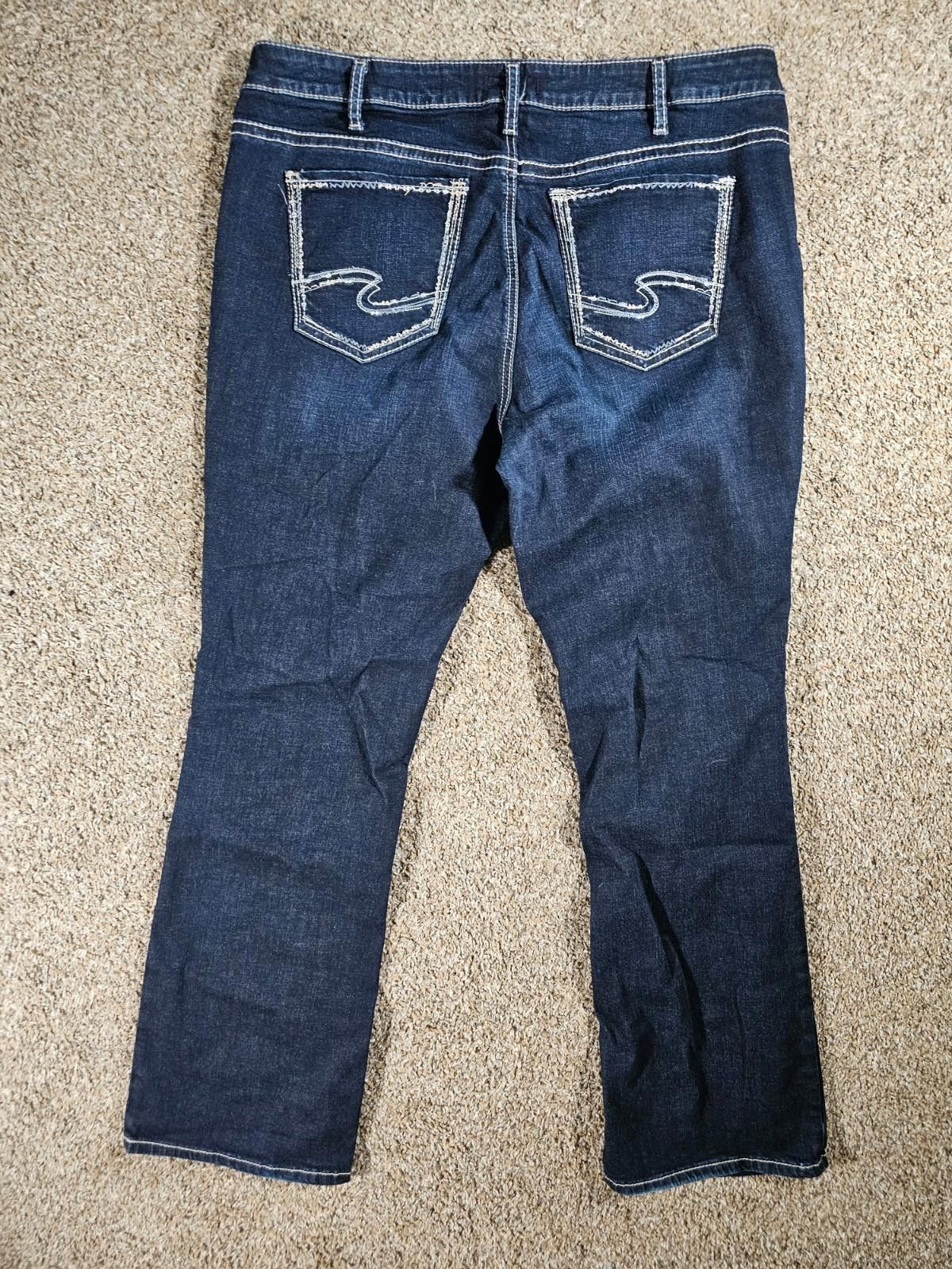 Silver Jeans Co. Silver Jeans SUKI Slim Boot Size 18x33L Size 40" / US 18 - 7 Thumbnail