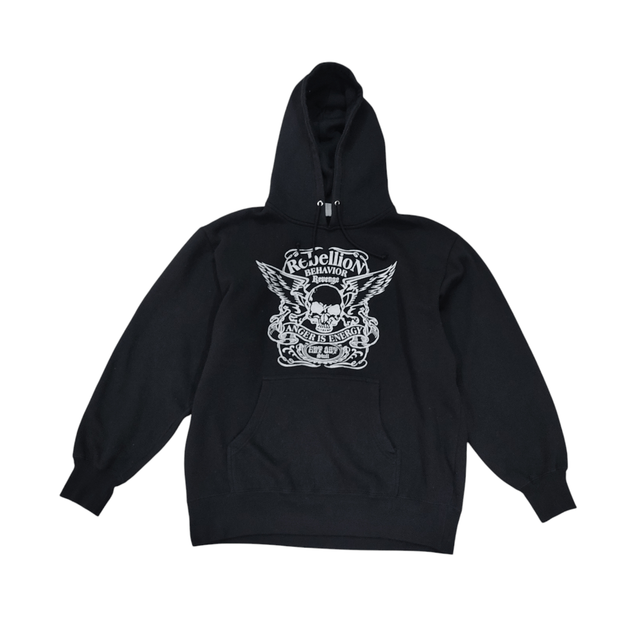 If Six Was Nine × Japanese Brand OXFAM Rebellion Anger Skulls Punk Hoodie Sweatshirt Size US L / EU 52-54 / 3 - 4 Thumbnail