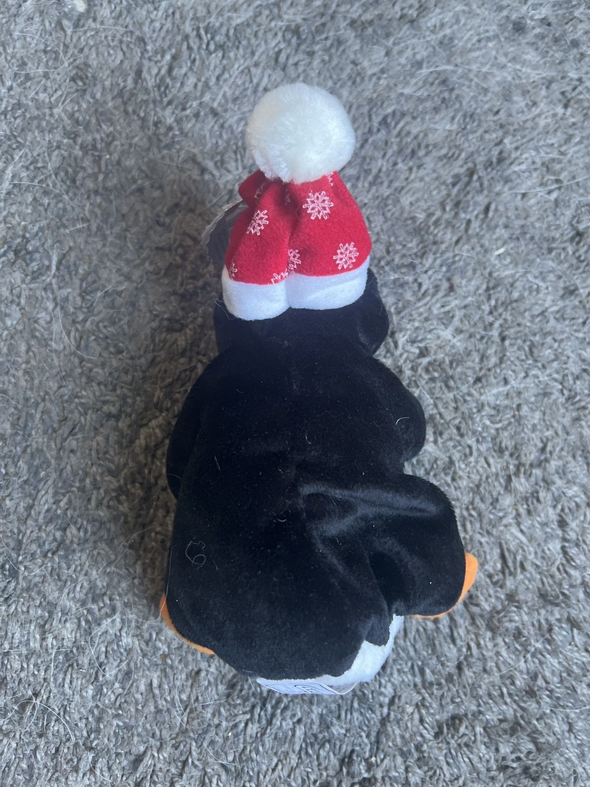 Coca Cola 1997 Coca-Cola Penguin In Snowflake Cap Bean Bag Plush Size ONE SIZE - 2 Thumbnail