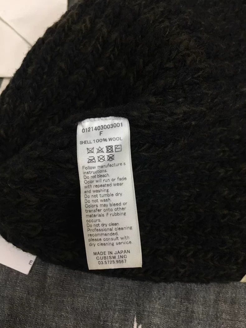 Visvim visvim 22AW SPOT KNIT CAP N. D. Mud dye natural mud dyed wo Size ONE SIZE - 5 Thumbnail