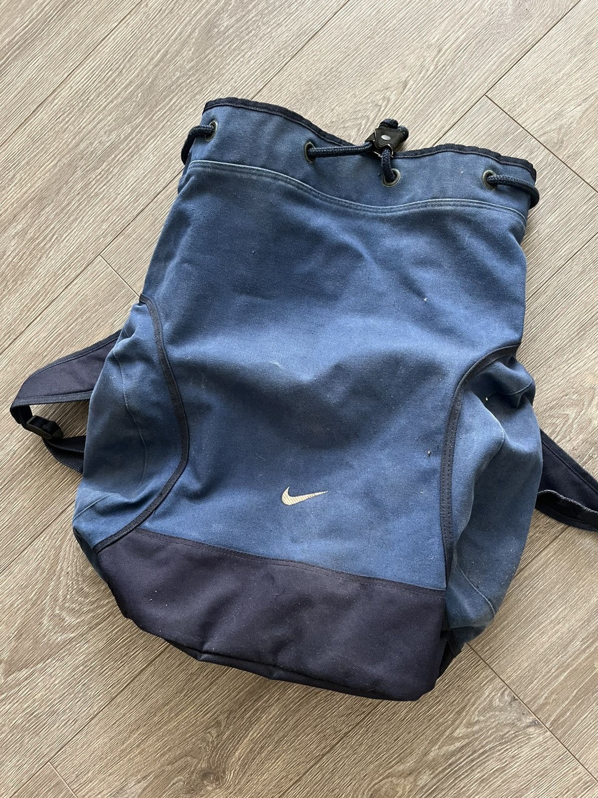 Nike 90s Vintage Nike Bag Backpack Size ONE SIZE - 2 Thumbnail