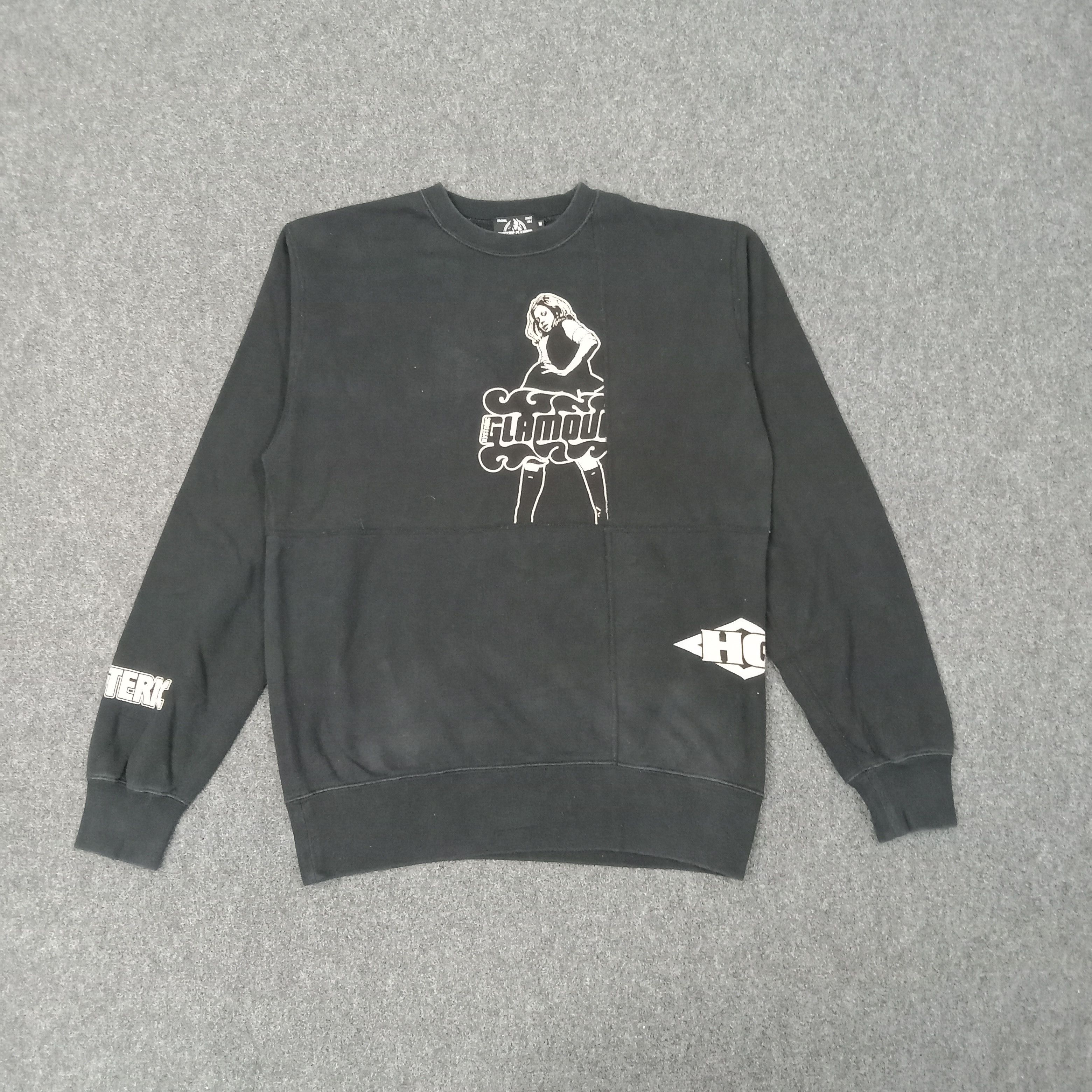 Hysteric Glamour Hysteric Glamour Rock Japanese Brand Sweatshirt C261N13 Size US S / EU 44-46 / 1 - 1 Thumbnail