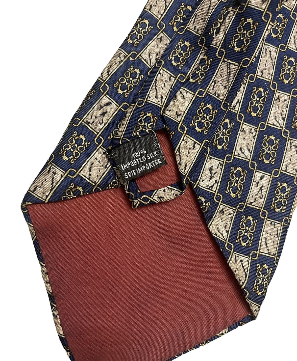 Christian Dior Monsieur Christian Dior silk Necktie Size ONE SIZE - 5 Thumbnail