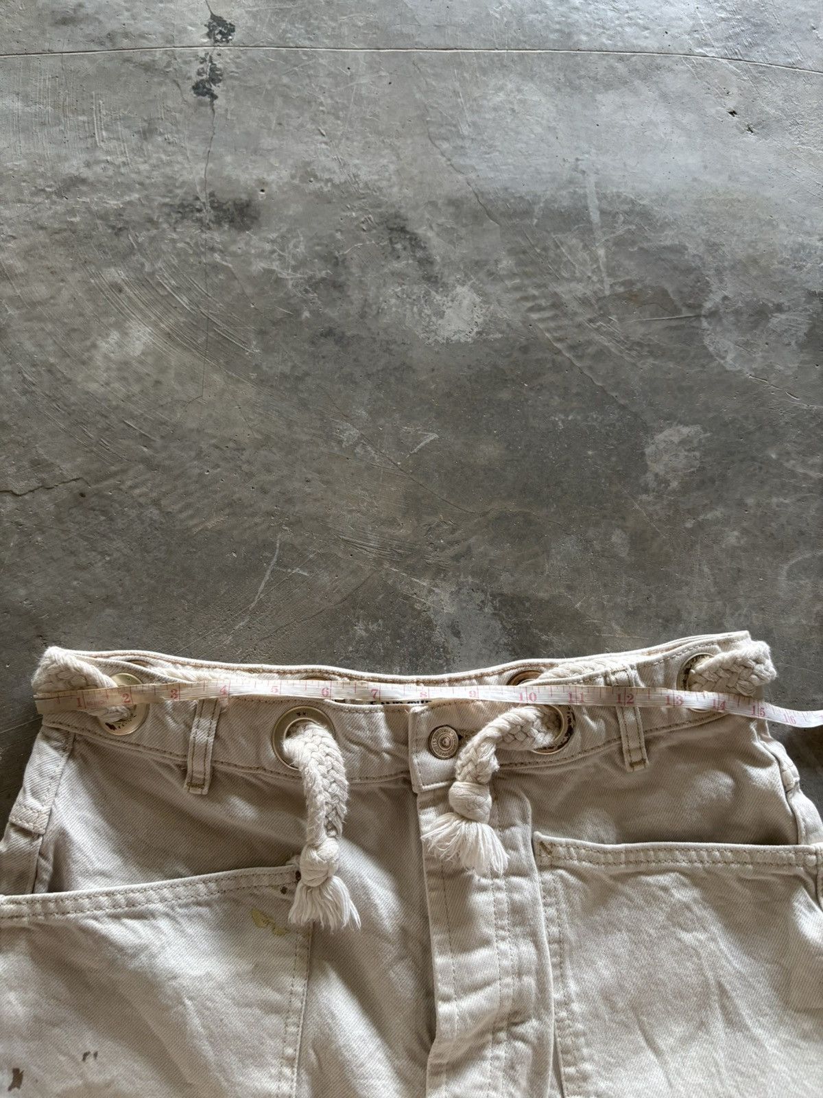 Vintage WE THE FREE wide baloon pant kapital inspired dirty splatter Size US 30 / EU 46 - 22 Thumbnail