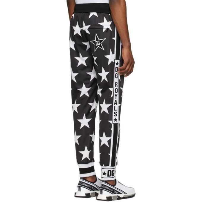 Dolce & Gabbana o1y0125 Jogger & Sweatpant in Black/White Size US 38 / EU 54 - 3 Thumbnail