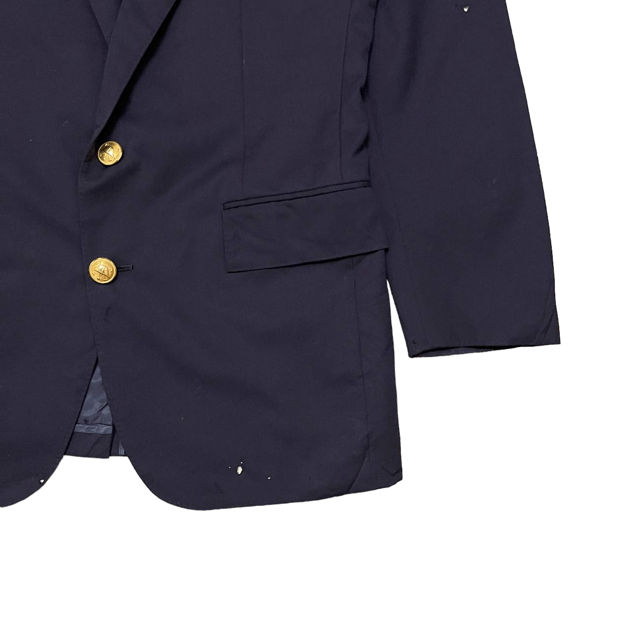 Polo Ralph Lauren Vintage 90's Polo Ralph Lauren Gold Button Wool Blazer Size US M / EU 48-50 / 2 - 4 Thumbnail