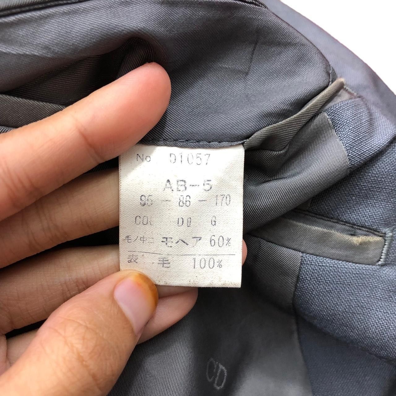 Christian Dior Monsieur Vintage CHRISTIAN DIOR MONSIEUR Paris 2 Button Blazer Coat Size 42R - 6 Thumbnail