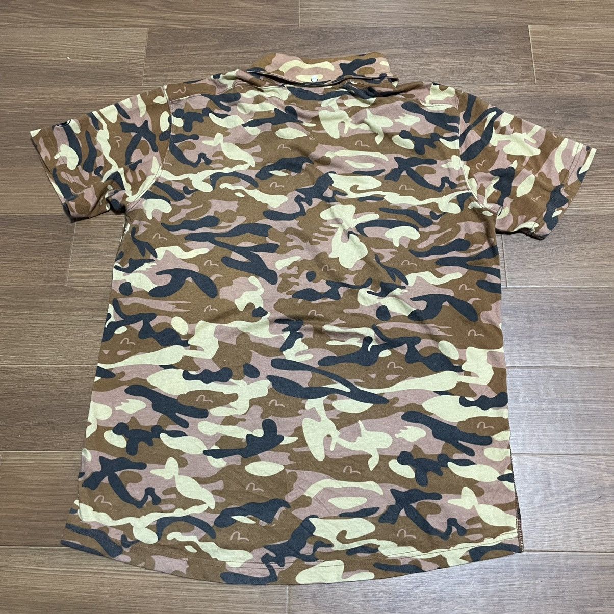 Evisu Yamane Evisu camouflage button up polos size 40 Size US L / EU 52-54 / 3 - 2 Thumbnail