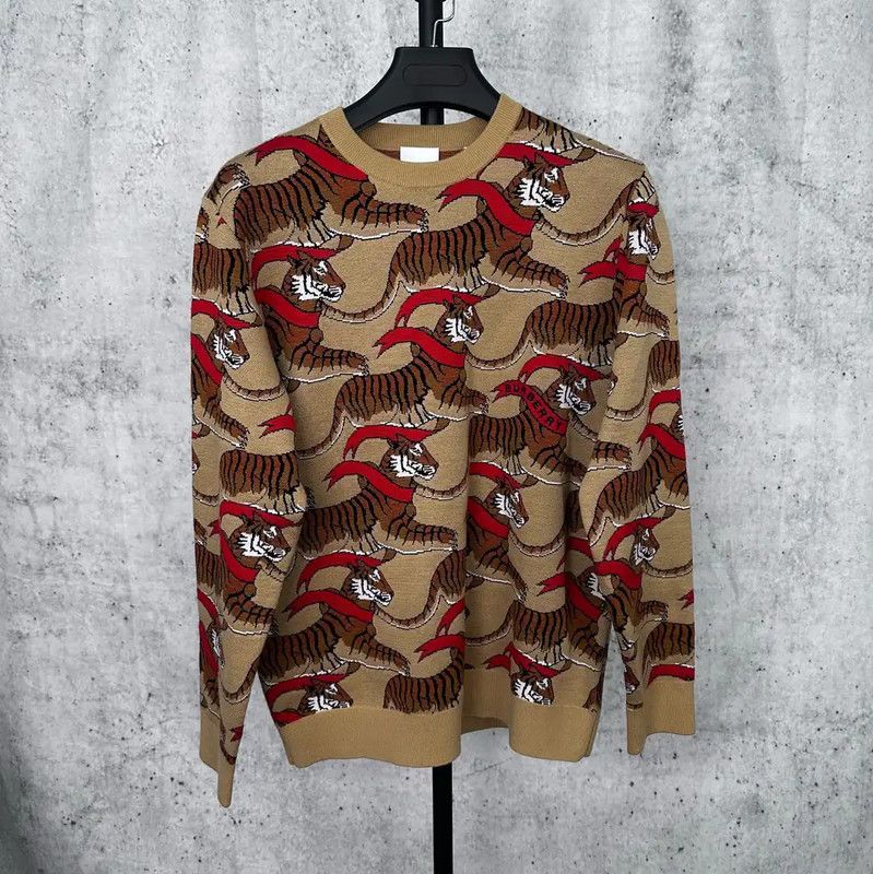 Burberry Spring Autumn Wool Long Sleeve Sweatshirt