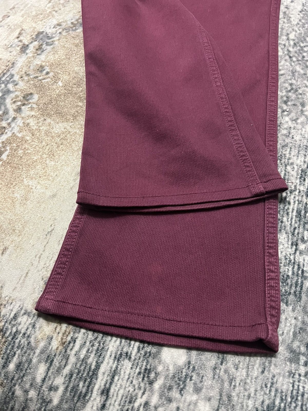 Japanese Brand × Vintage Vintage Spellbound Red Velvet Six Pocket BushPant Bootcut Size US 30 / EU 46 - 5 Thumbnail
