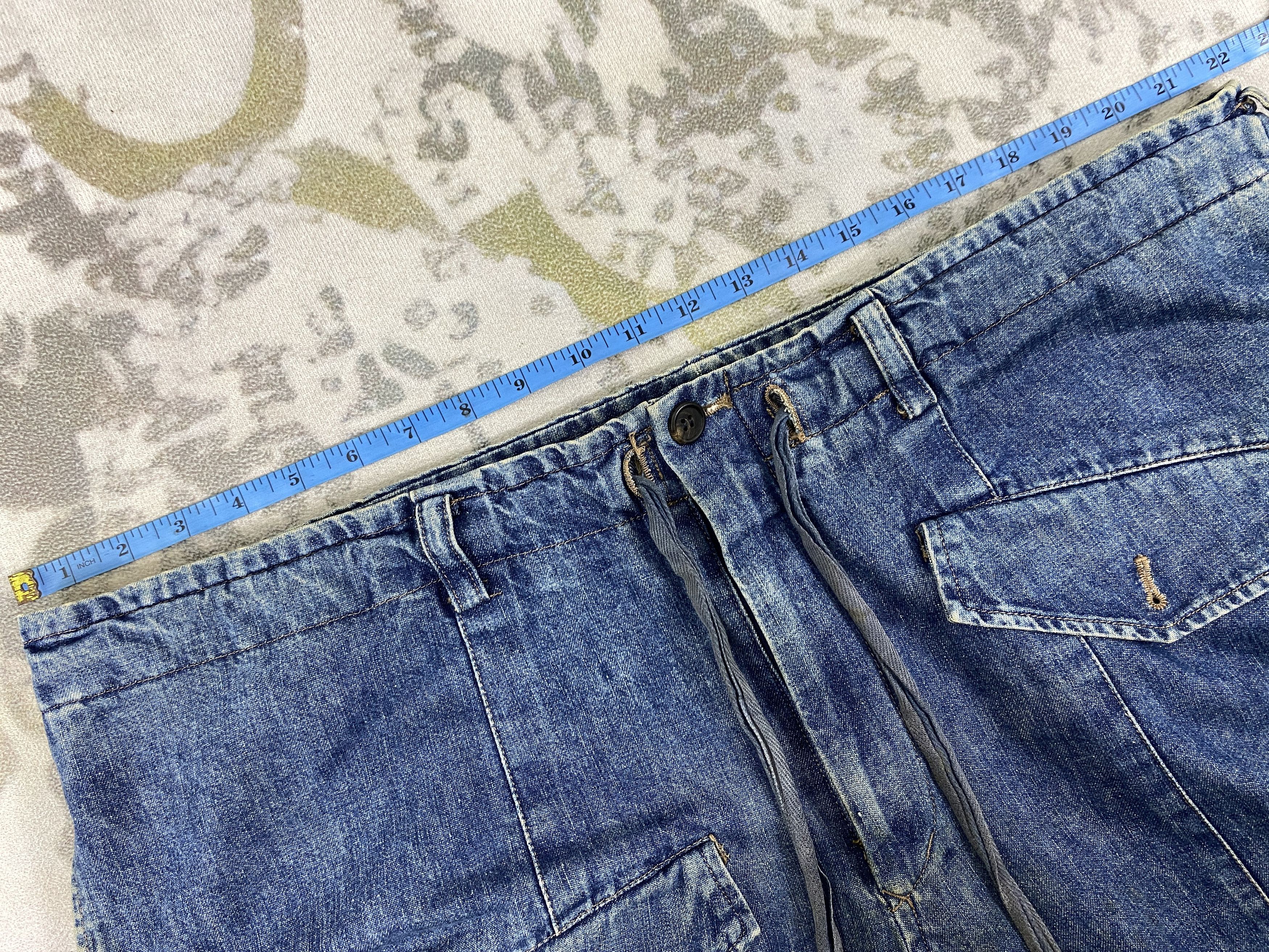 Yohji Yamamoto Vintage Y's for Men Yohji Yamamoto Jeans 44x31.5-JN3383 Size US 44 / EU 60 - 5 Thumbnail