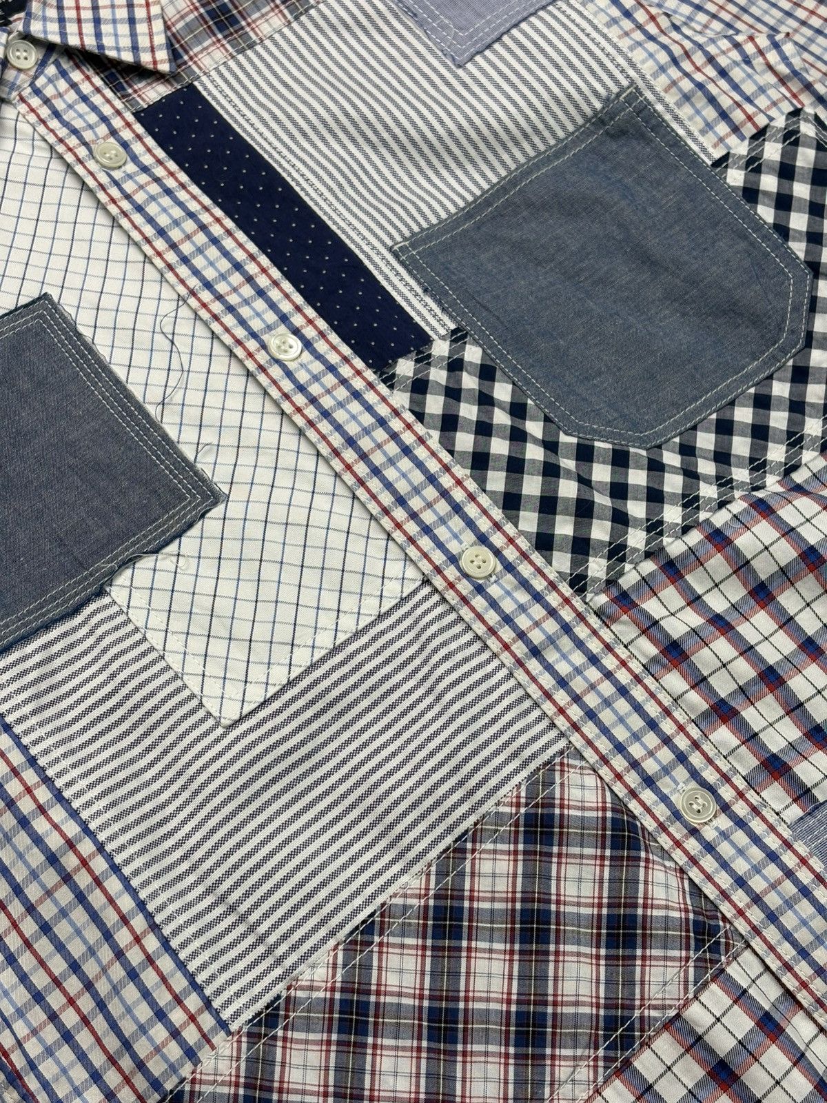 Junya Watanabe Junya Watanabe Homme Patchwork Longsleeves Size US XS / EU 42 / 0 - 4 Thumbnail