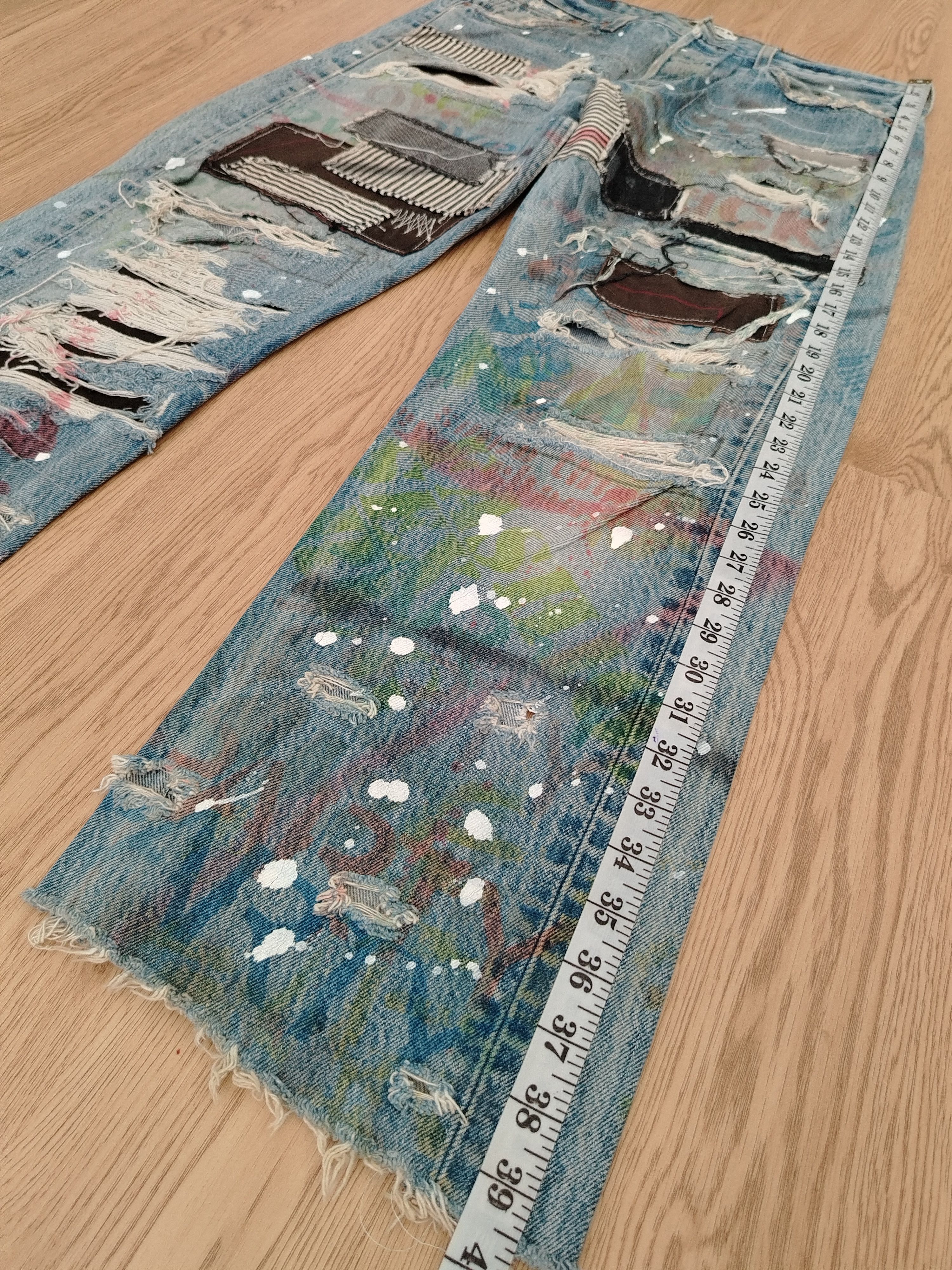 Levi's Levis 501 Jeans Vintage ARTWORK Size US 33 - 19 Thumbnail
