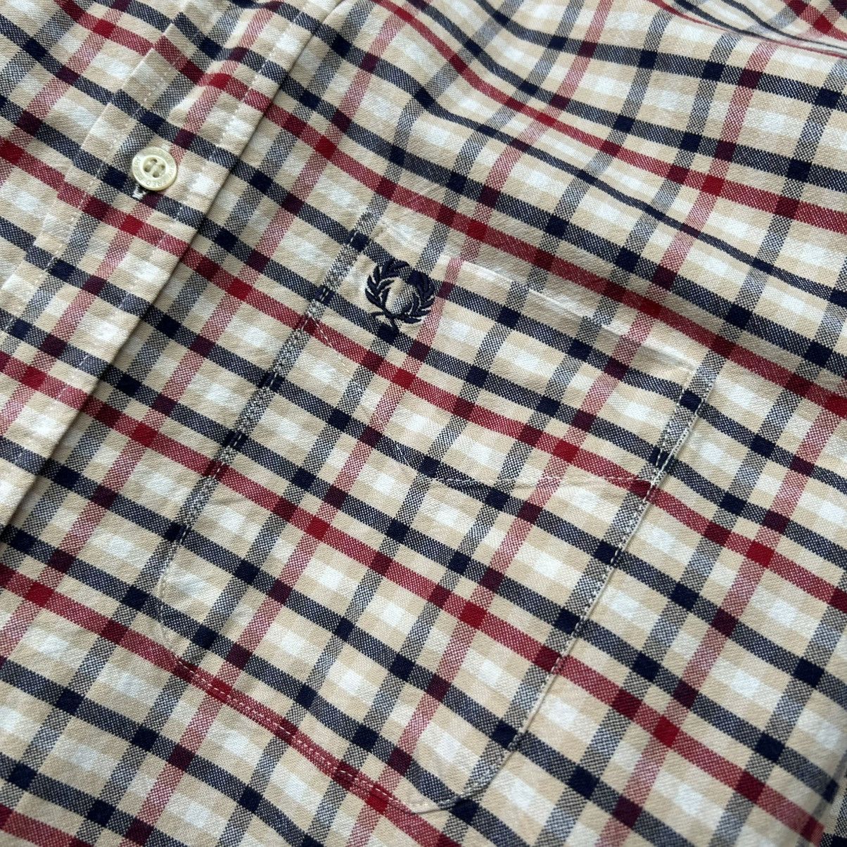 Fred Perry Vintage Fred Perry Small logo Checked button shirt Size US XXL / EU 58 / 5 - 3 Thumbnail