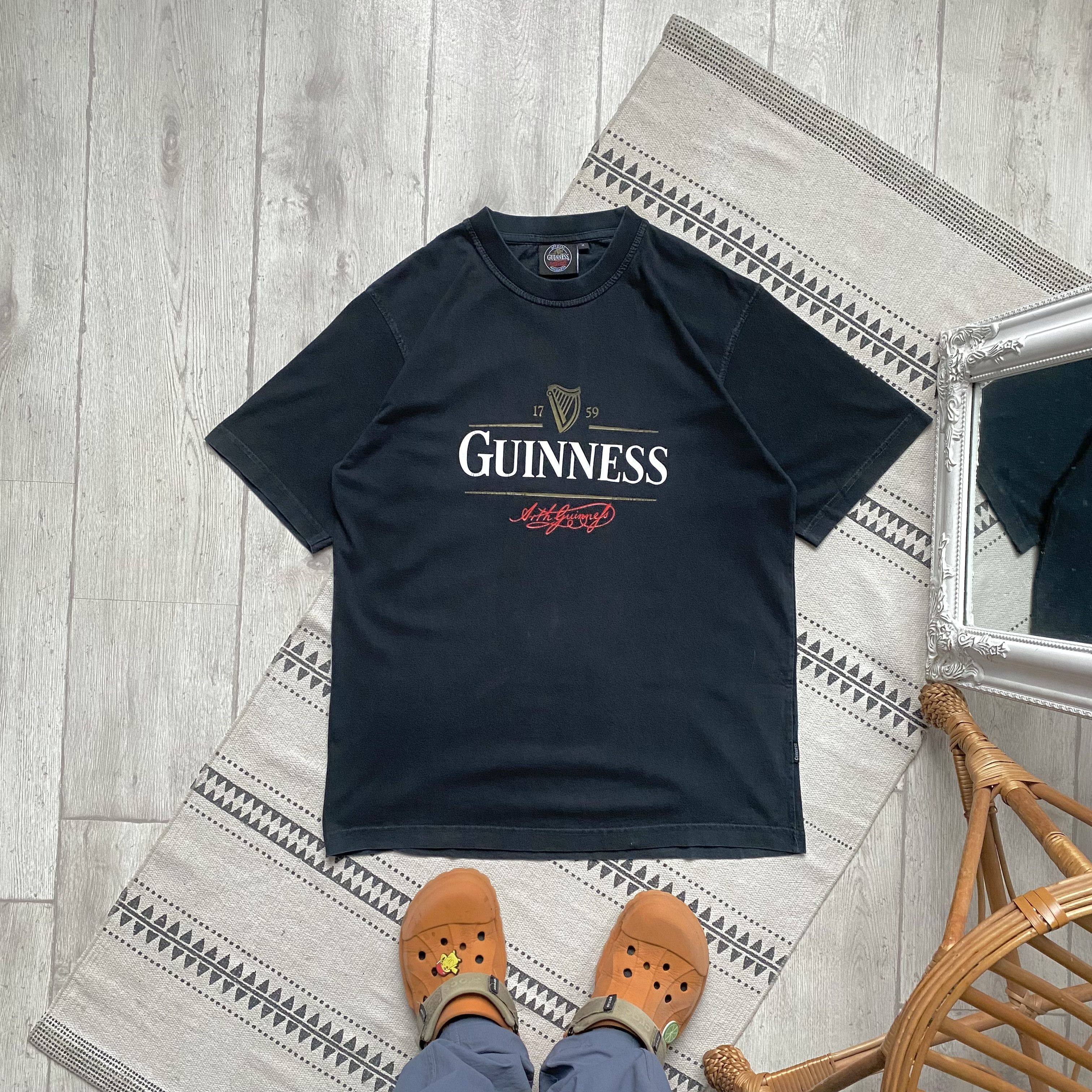 Budweiser 🍺 Vintage 90s Beer Guinness Logo Tee drink heineken Bud Size US M / EU 48-50 / 2 - 1 Thumbnail